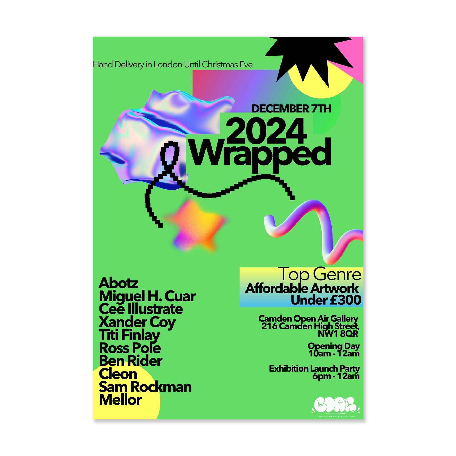 COAG wrapped exhibition - 2024