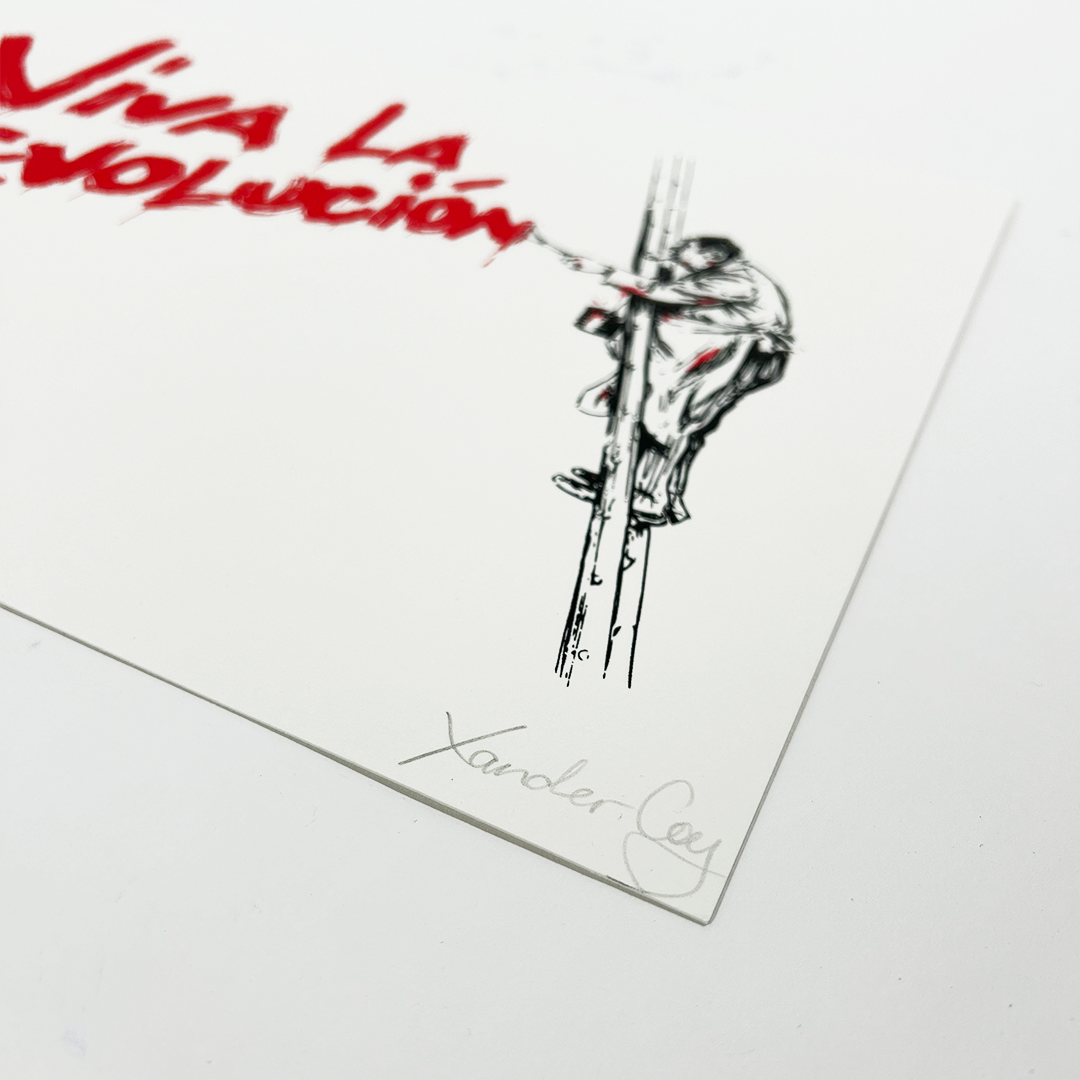 Xander Coy - Viva La Revolución - Screen Print