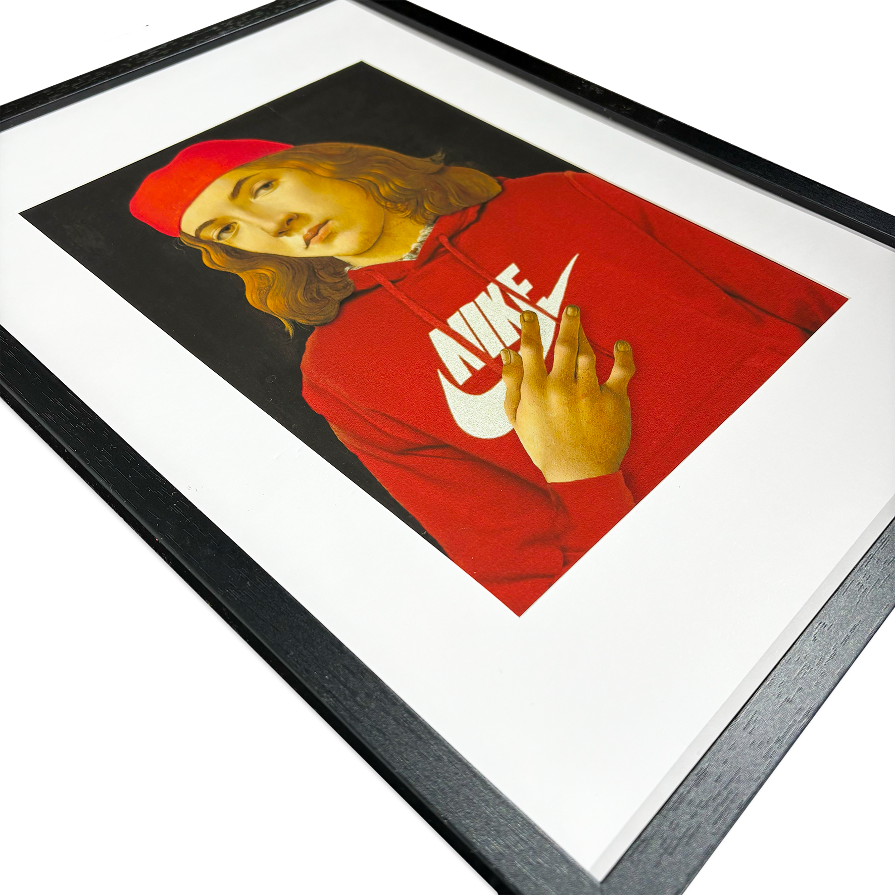 Haus of Lucy – Portrait of A Youth Wearing A Hoodie – Digital Print