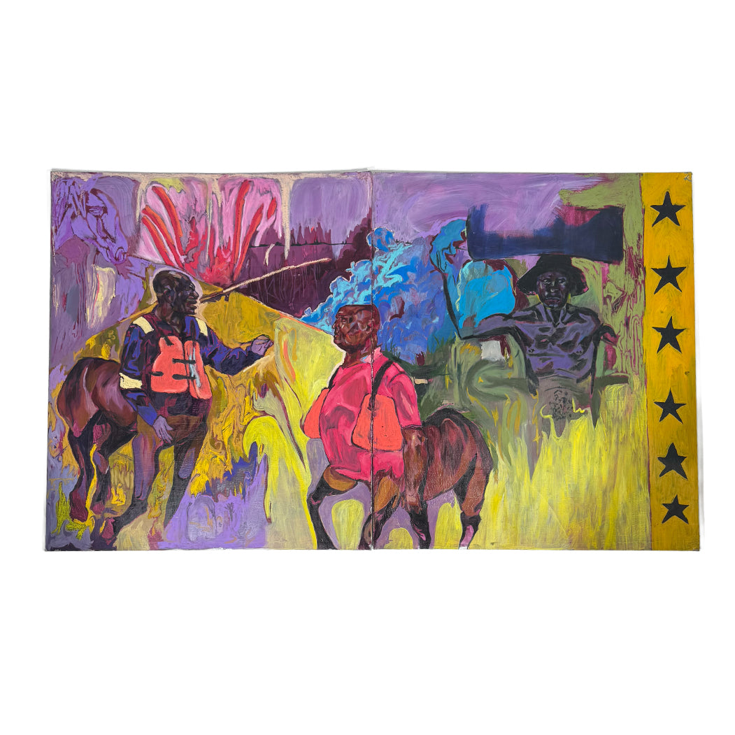 Adaure Amaeshi – Kings Horses and His Men - Original Artwork - Artwork at Camden Open Air Gallery