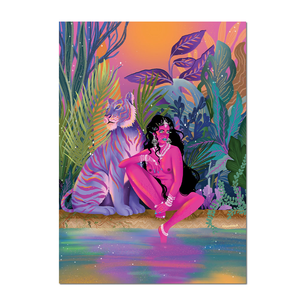 Kushiaania - Reflection - Digital Print