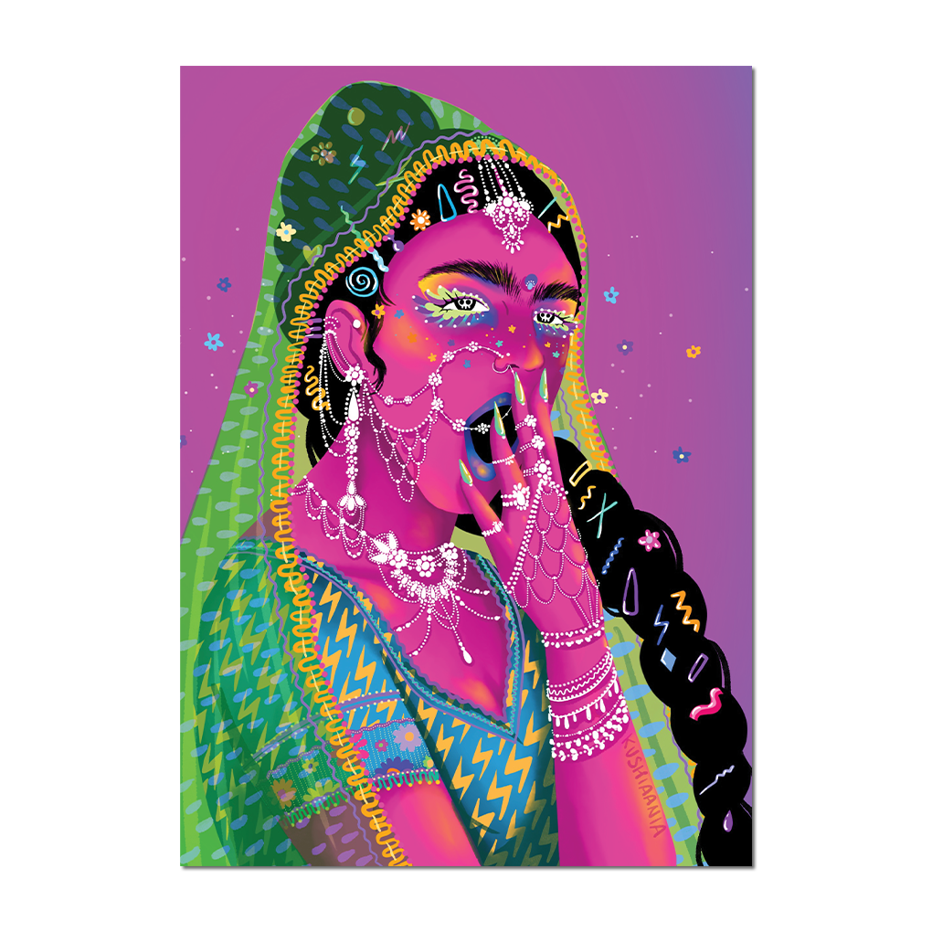 Kushiaania - Tired Of This Shit - Digital Print