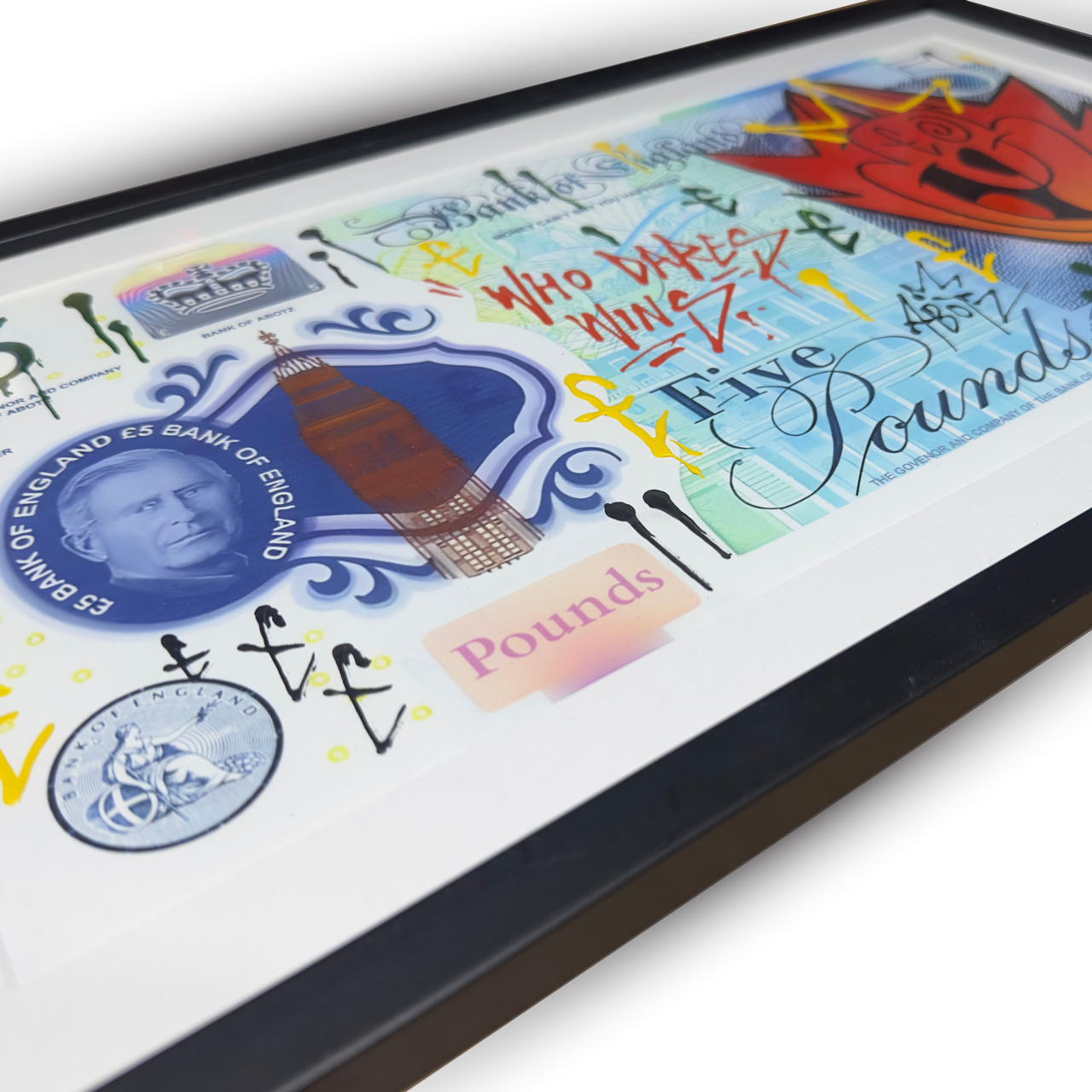 Abotz - £5 Charles Large - Original Artwork