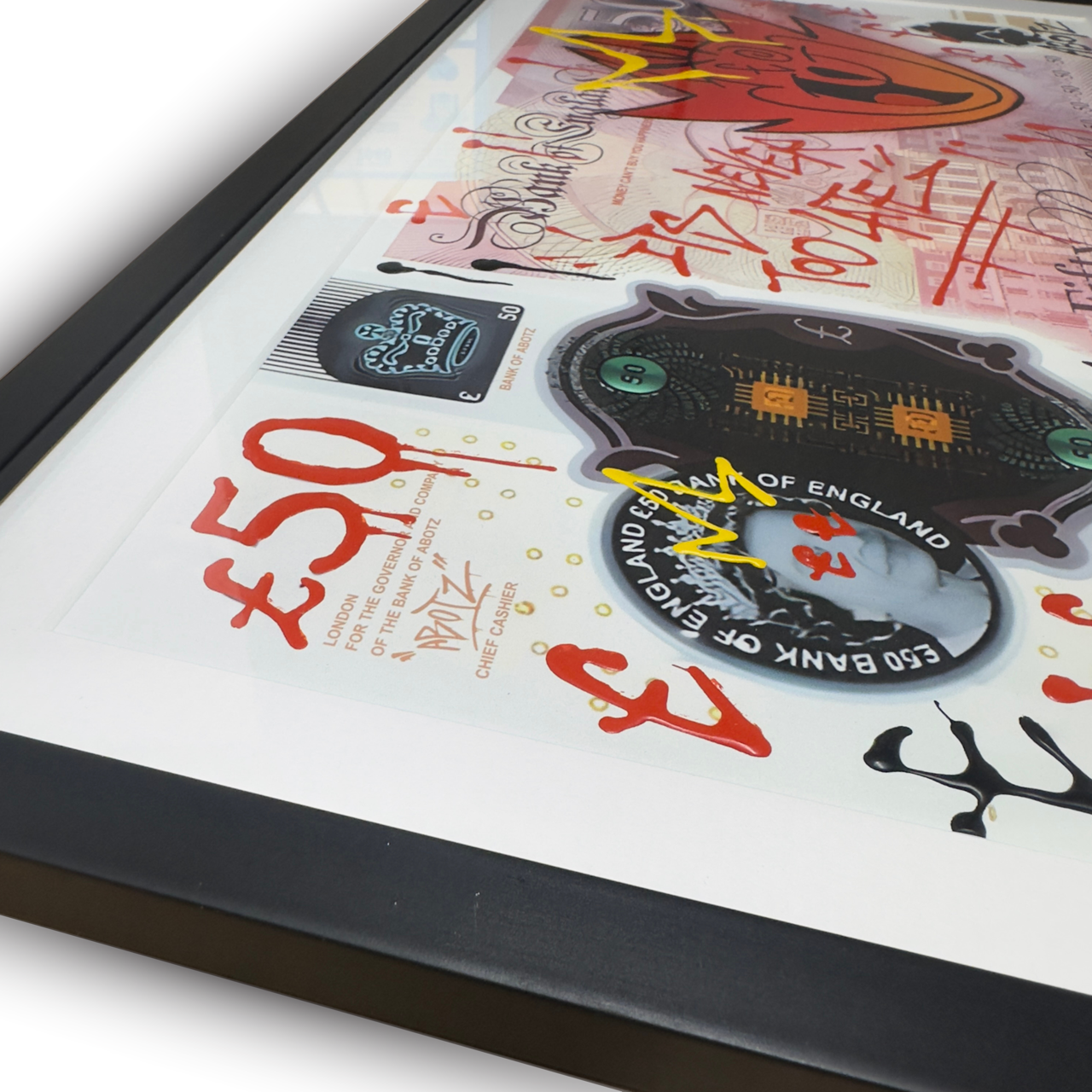 Abotz - £50 Lizzie Large - Original Artwork