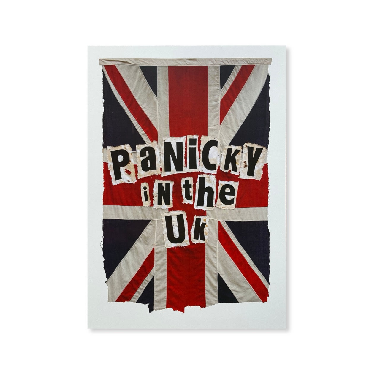Dr.D Panicky in the UK digital print edition of 250 29.7x42cm 2021