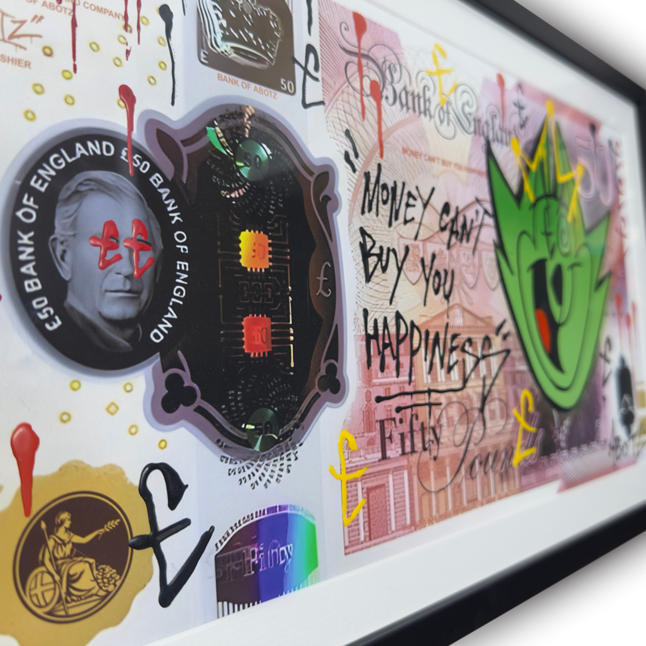 Abotz - £50 Charles Large - Original Artwork