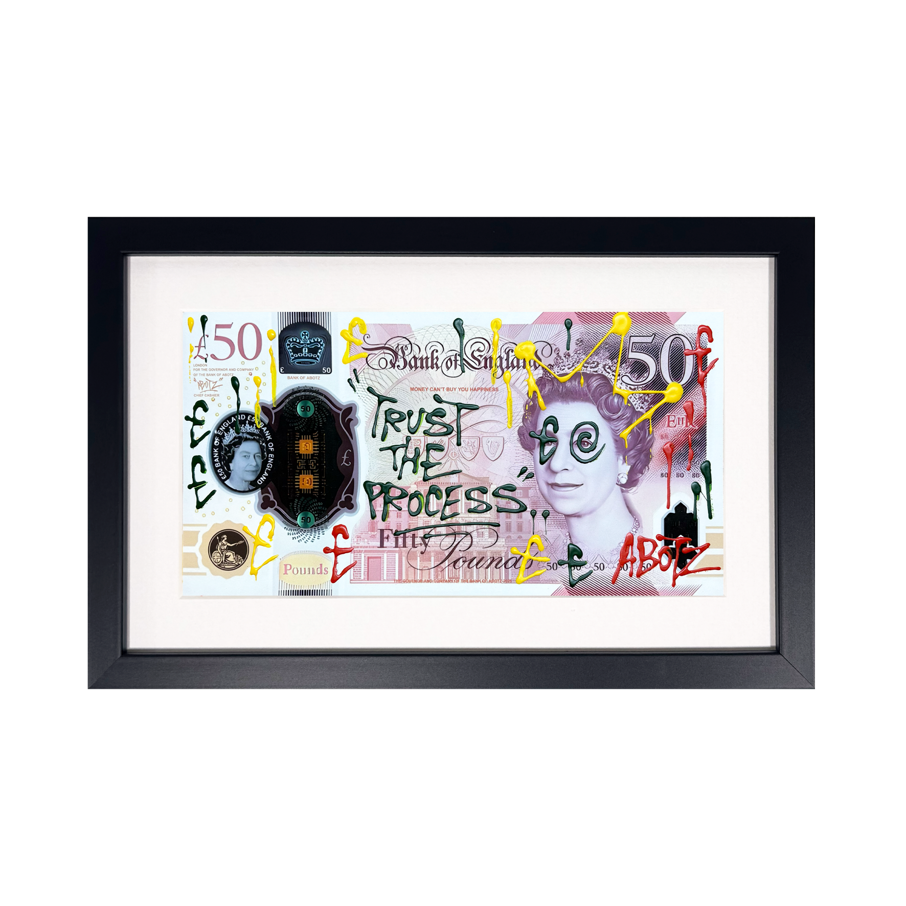 Abotz - £50 Lizzie Small - Original Artwork