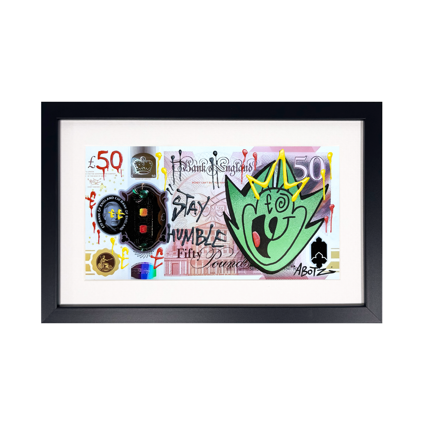 Abotz - £50 Charles Small - Original Artwork