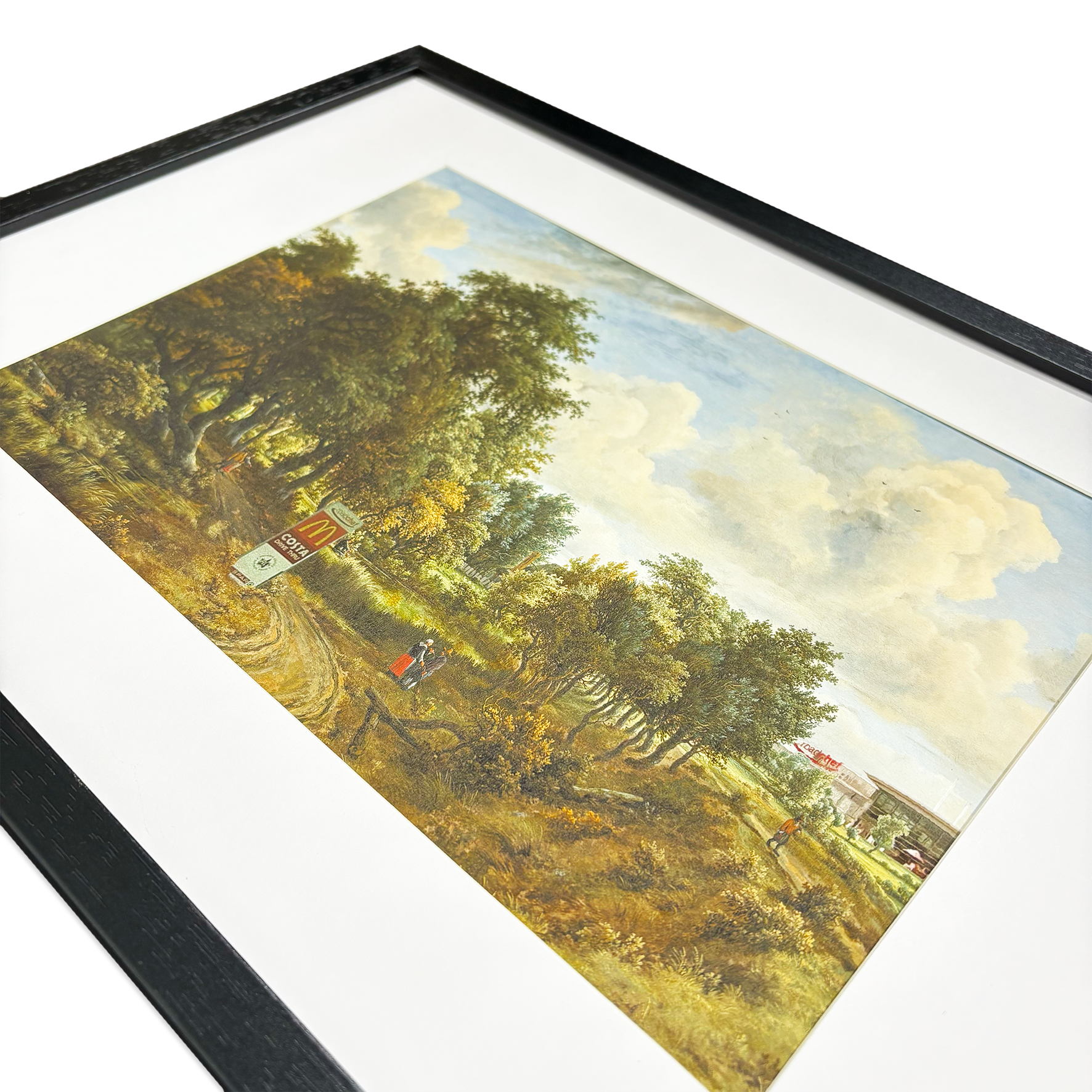 Playful social commentary digital print by Haus of Lucy.