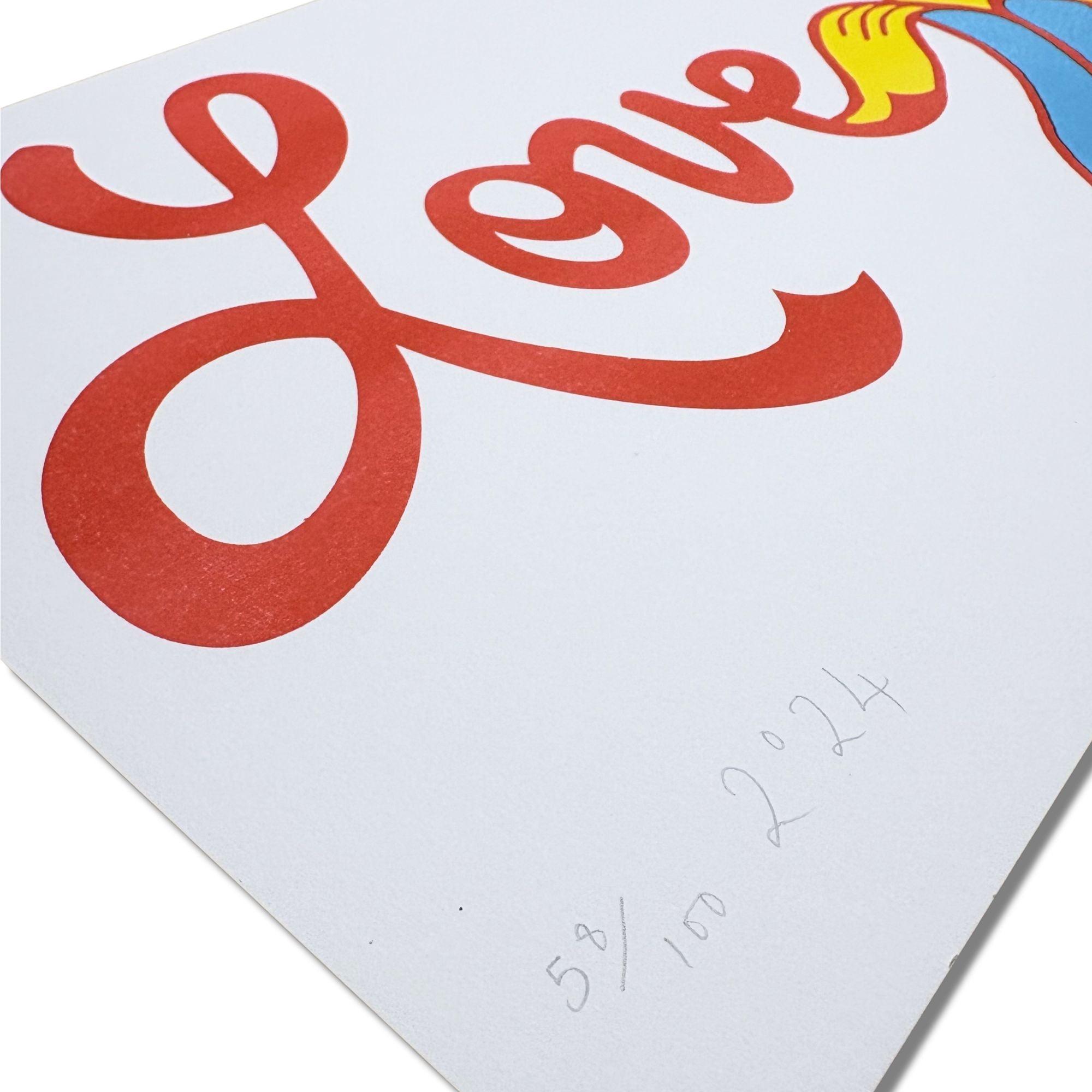 Shuby - Love Banana - Risograph Print