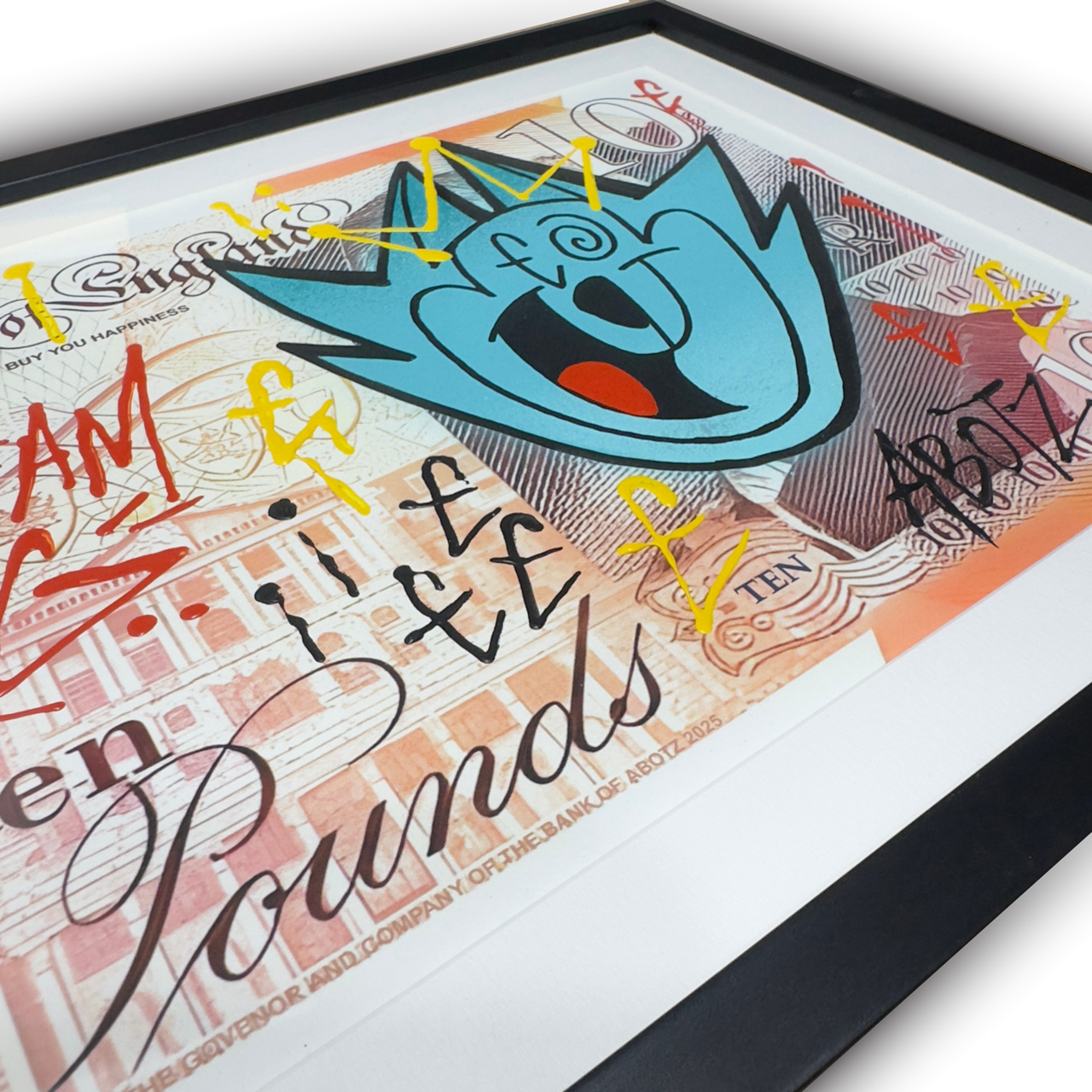 Abotz - £10 Charles Large - Original Artwork