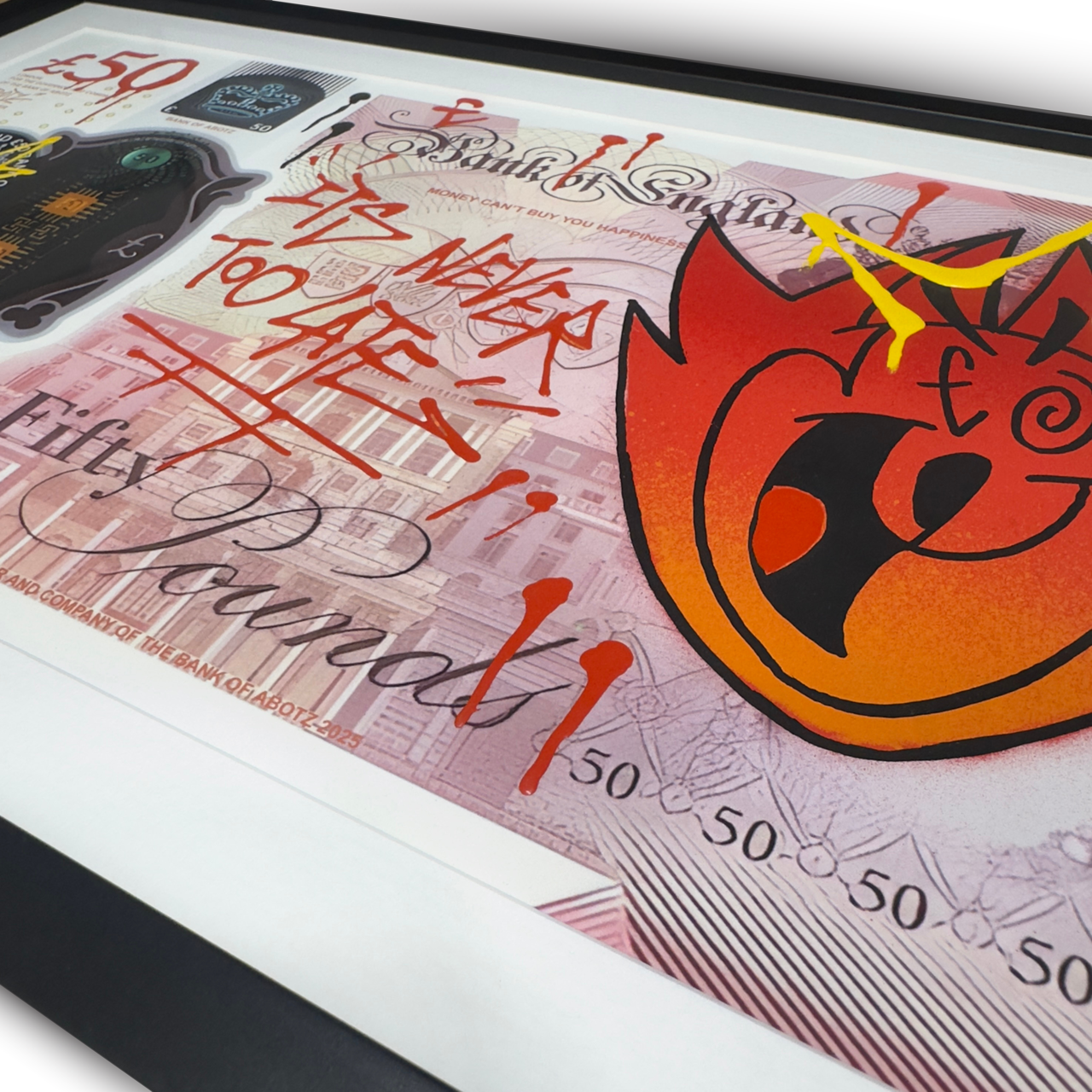 Abotz - £50 Lizzie Large - Original Artwork