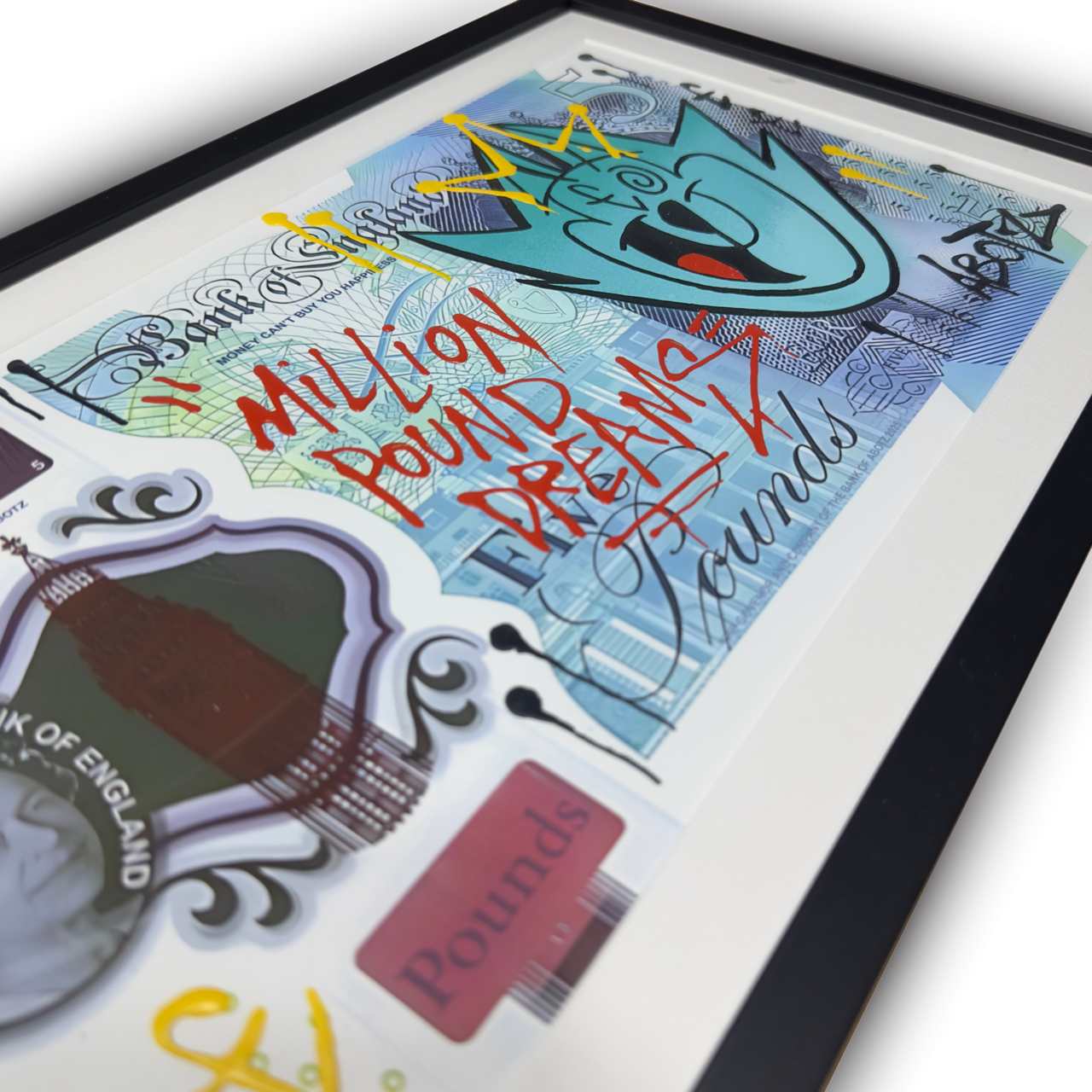 Abotz - £5 Lizzie Large - Original Artwork