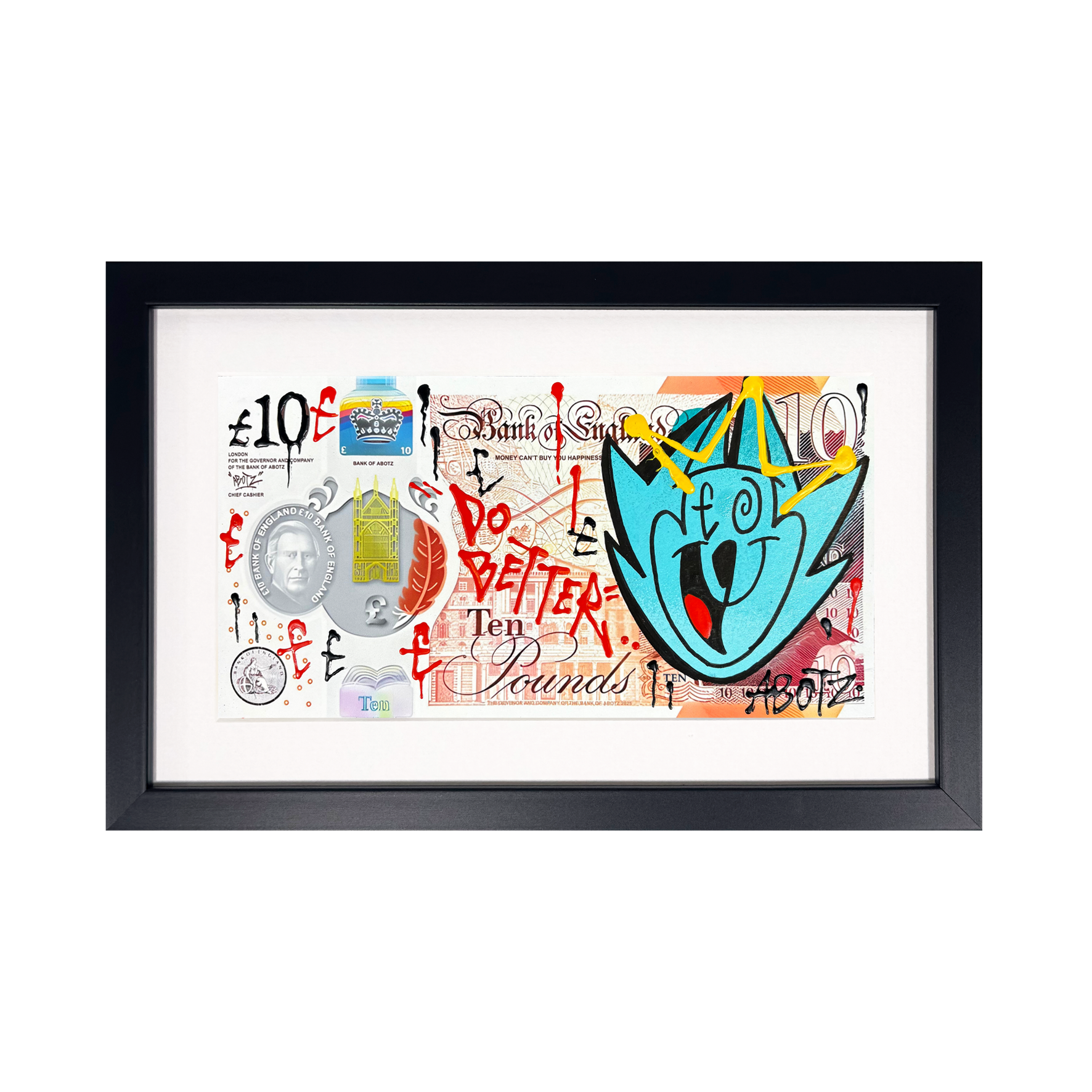 Abotz - £10 Charles Small - Original Artwork