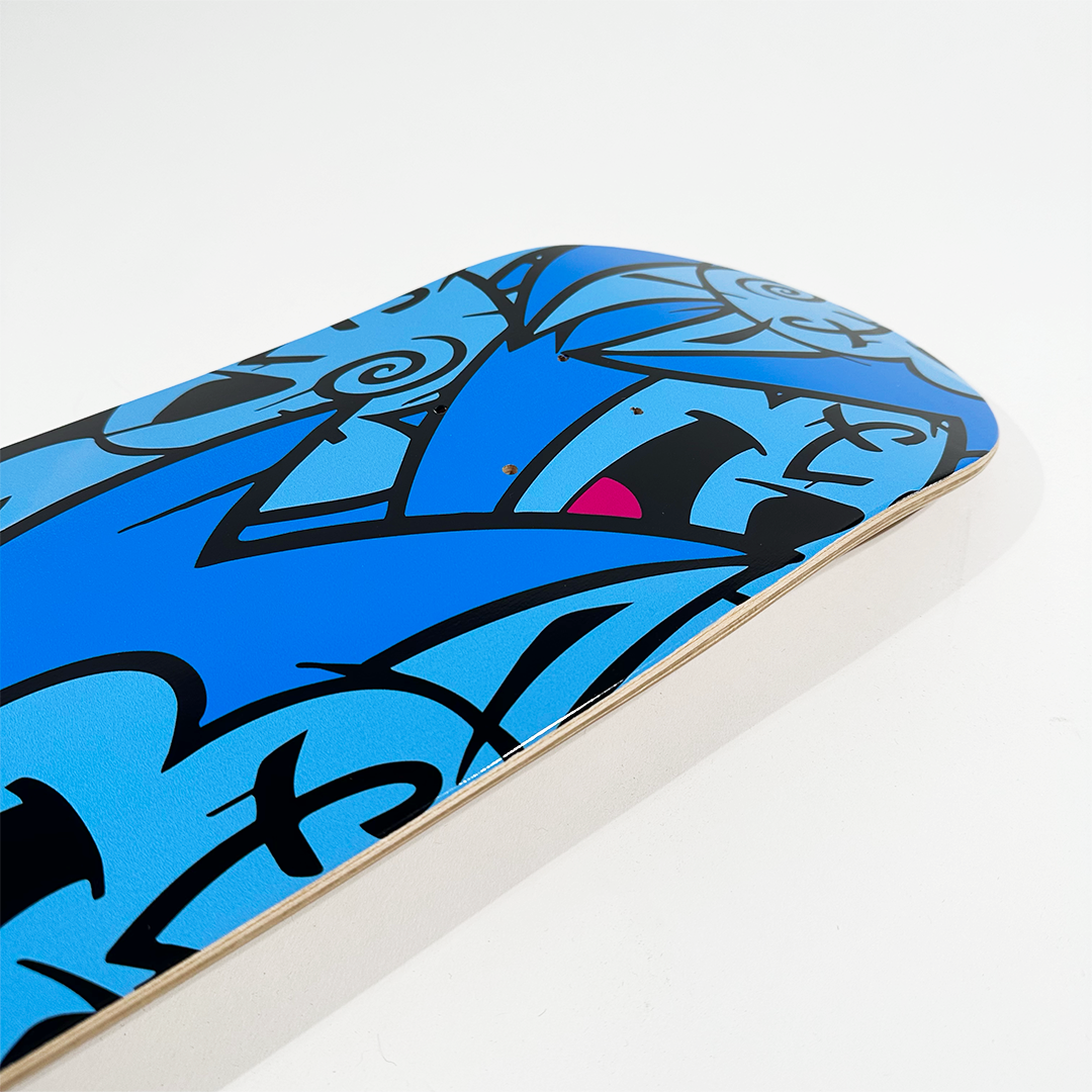 Abotz - Skateboard Deck - Blue