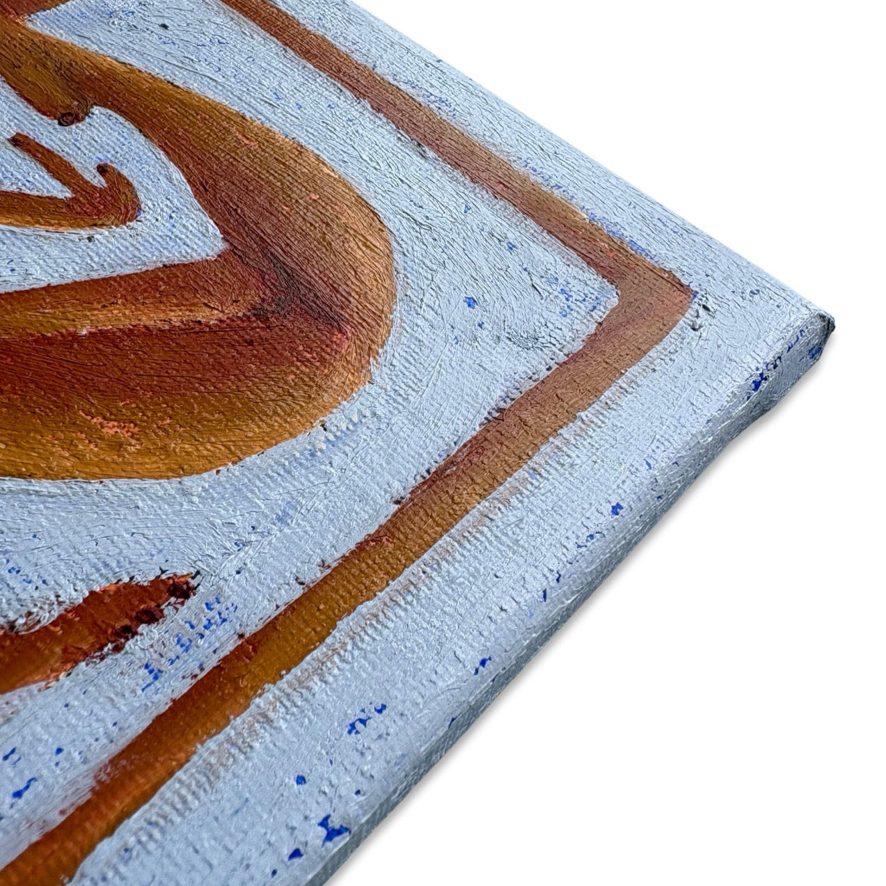 Close-up detail of Vivarium XII original painting by Brofoz