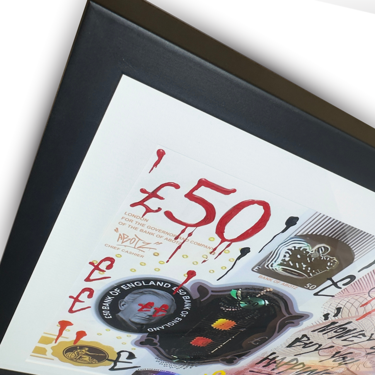 Abotz - £50 Charles Large - Original Artwork