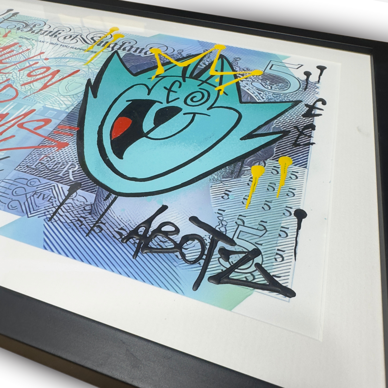 Abotz - £5 Lizzie Large - Original Artwork