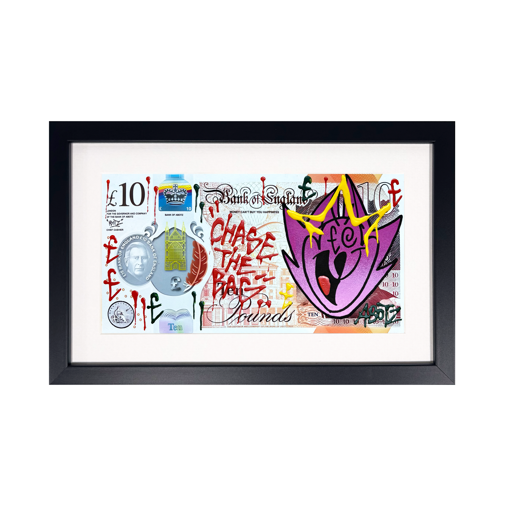 Abotz - £10 Charles Small - Original Artwork