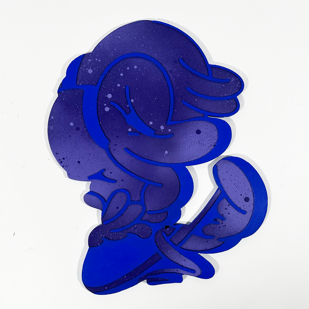 Cee Illustrate - Memory (Blue) - Original Artwork