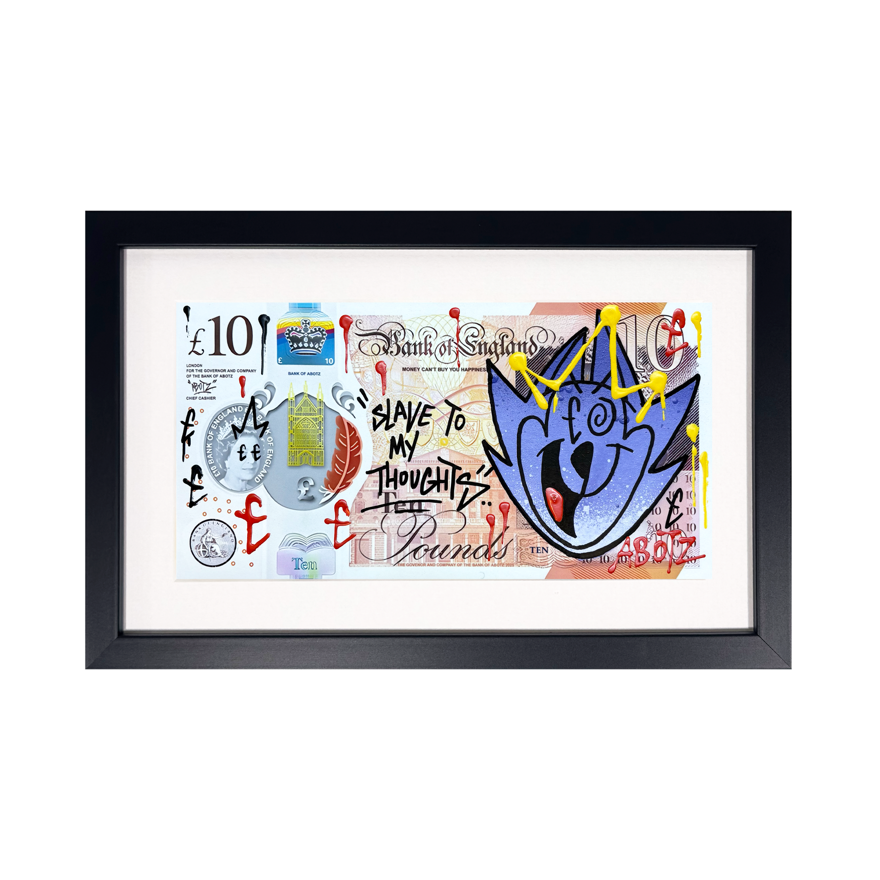 Abotz - £10 Lizzie Small - Original Artwork