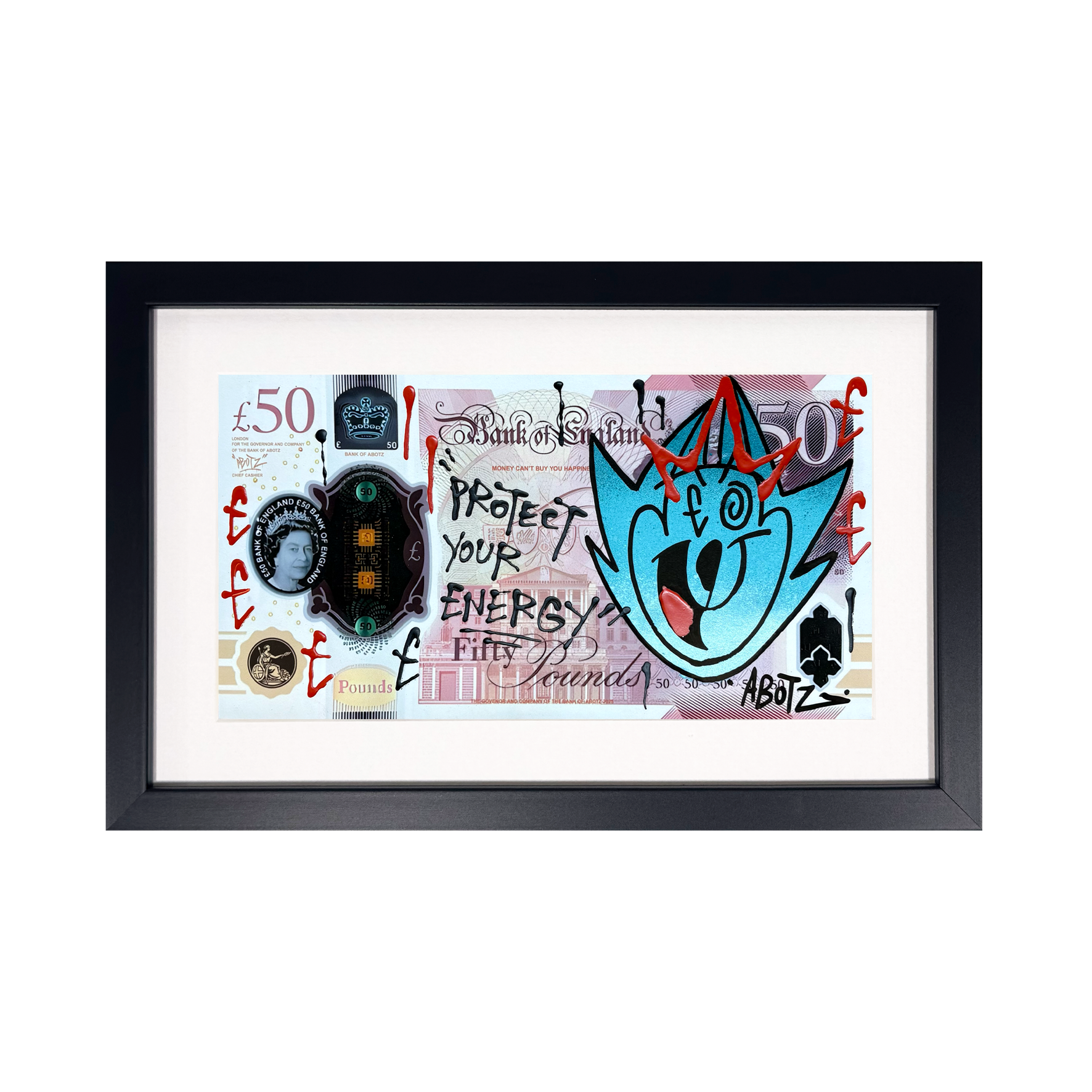 Abotz - £50 Lizzie Small - Original Artwork