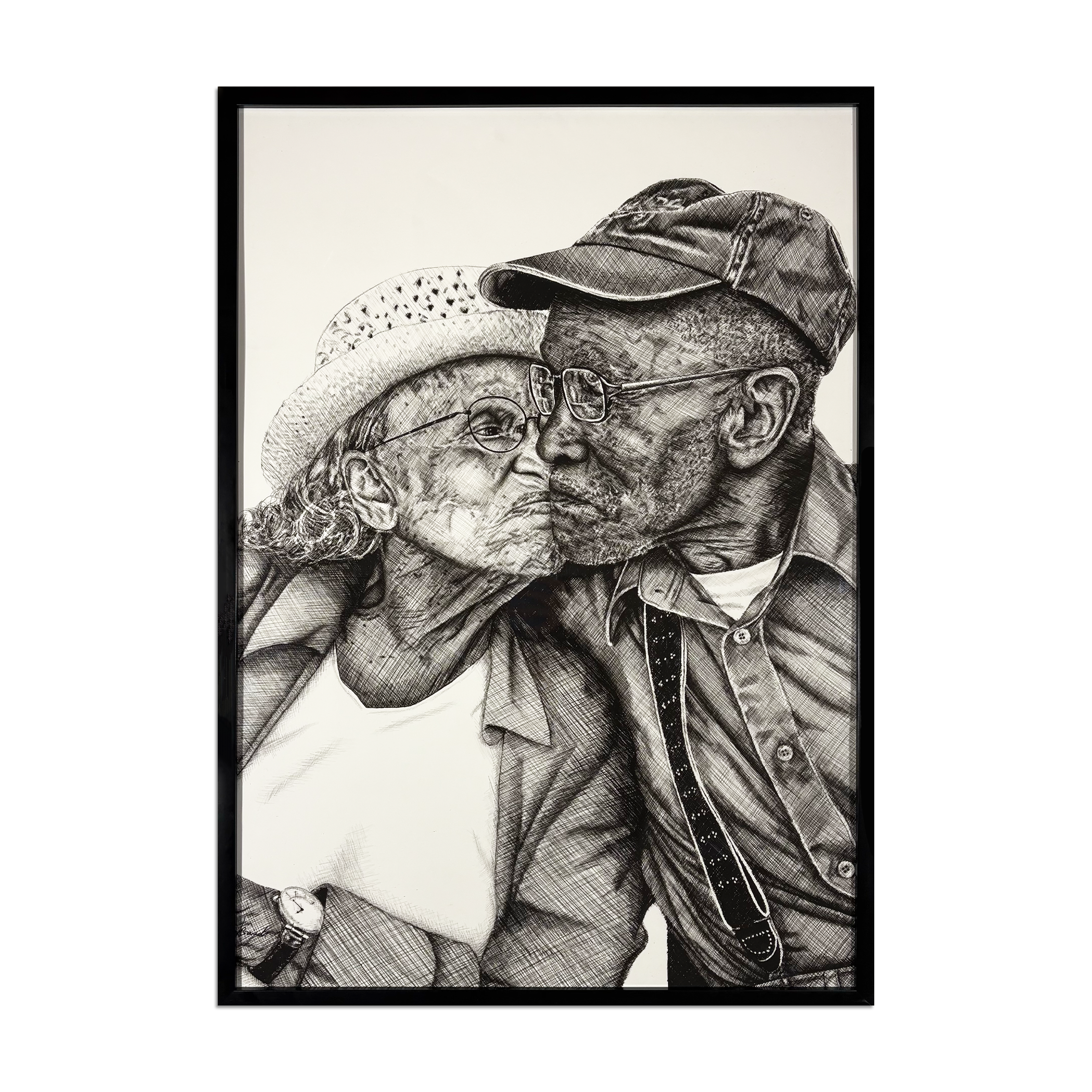 Awo Eru 1/1 digital print by Lea Braimoh, 2024, exhibited at real art school birthday week, Camden Open Air Gallery