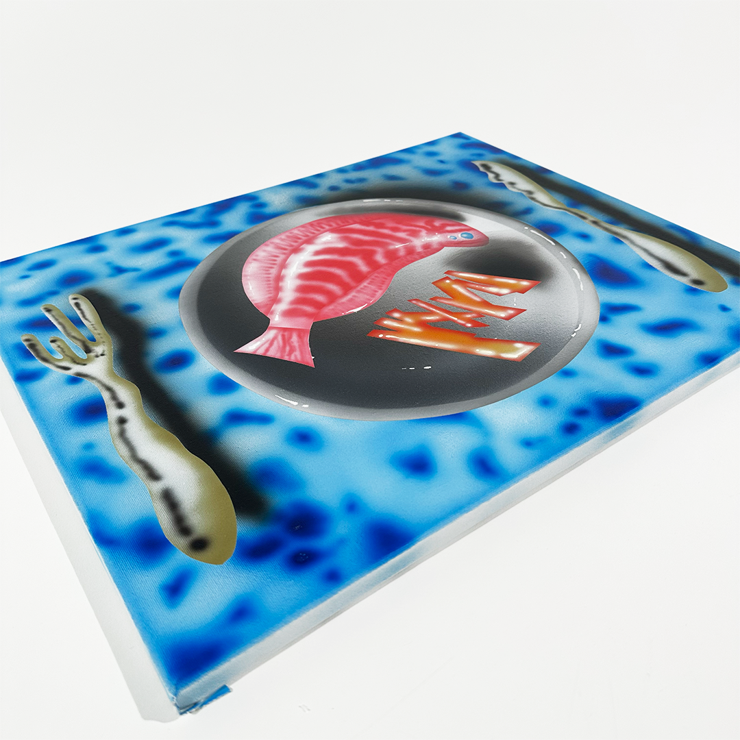 Ross Pole - Birdseye Fish - Original Artwork