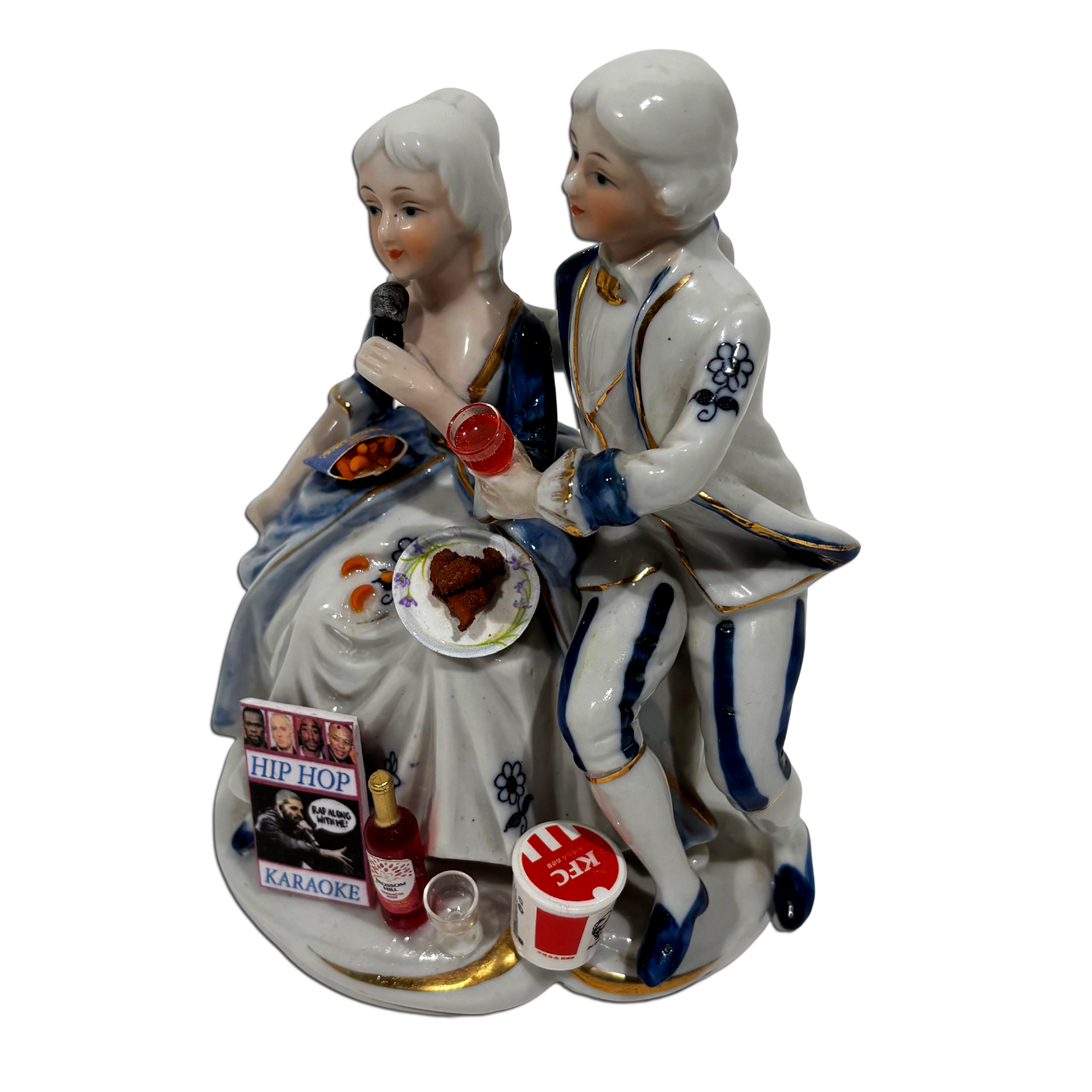 Playful contemporary sculpture by Haus of Lucy, 20 x 8 x 8 cm