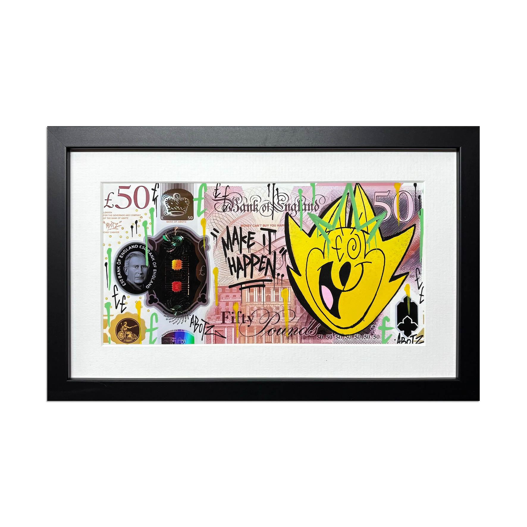 Abotz - £50 Charles Small - Original Artwork