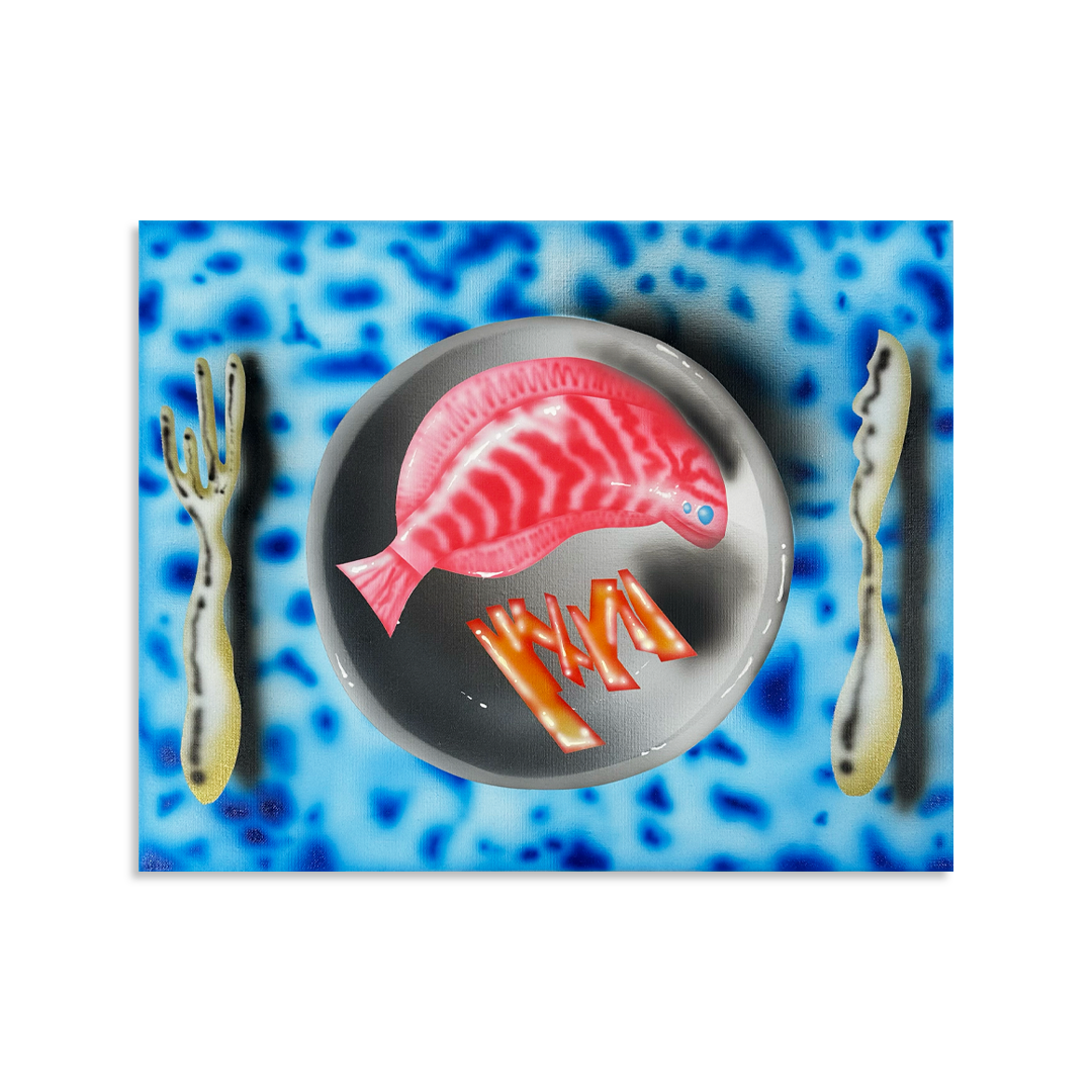 Ross Pole - Birdseye Fish - Original Artwork