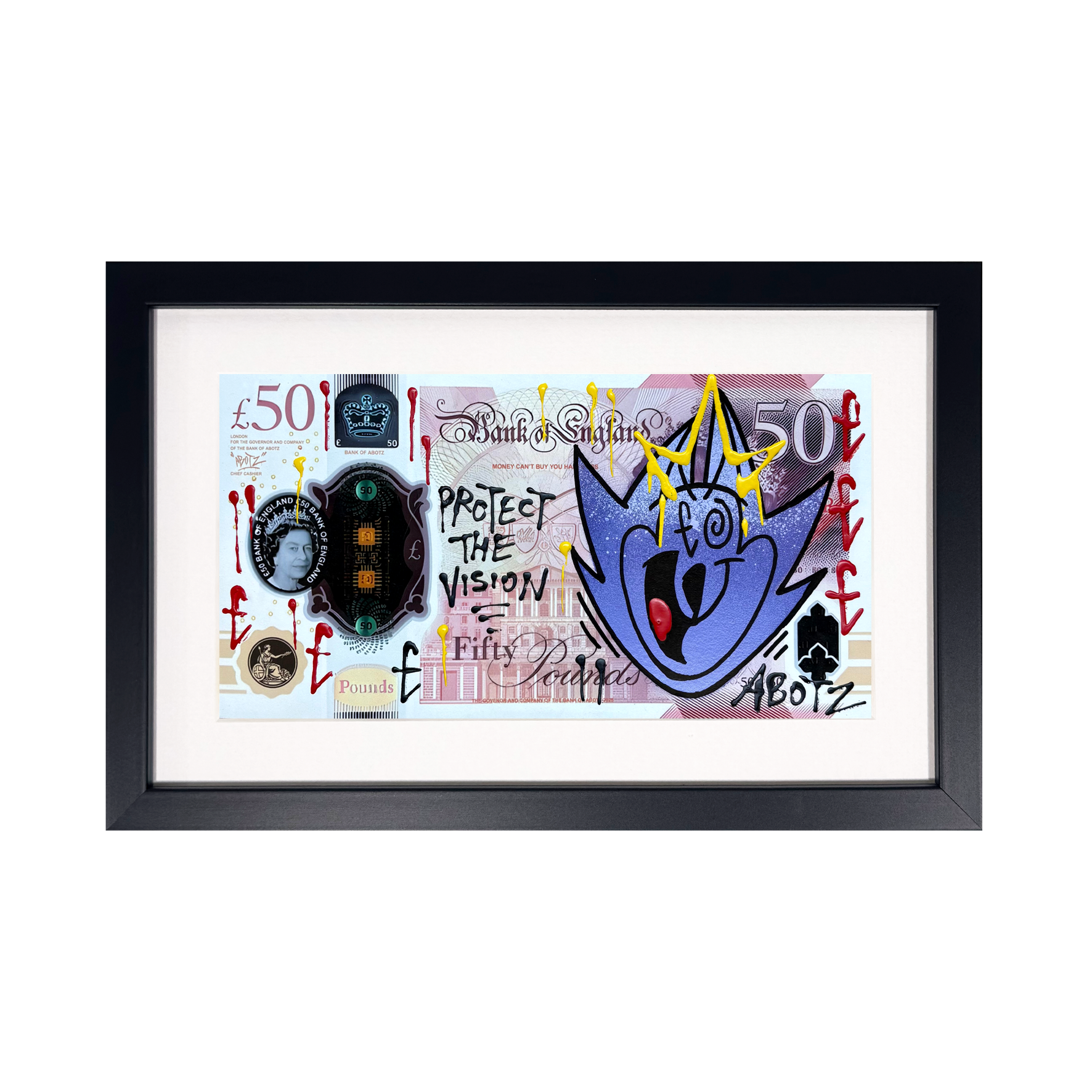 Abotz - £50 Lizzie Small - Original Artwork