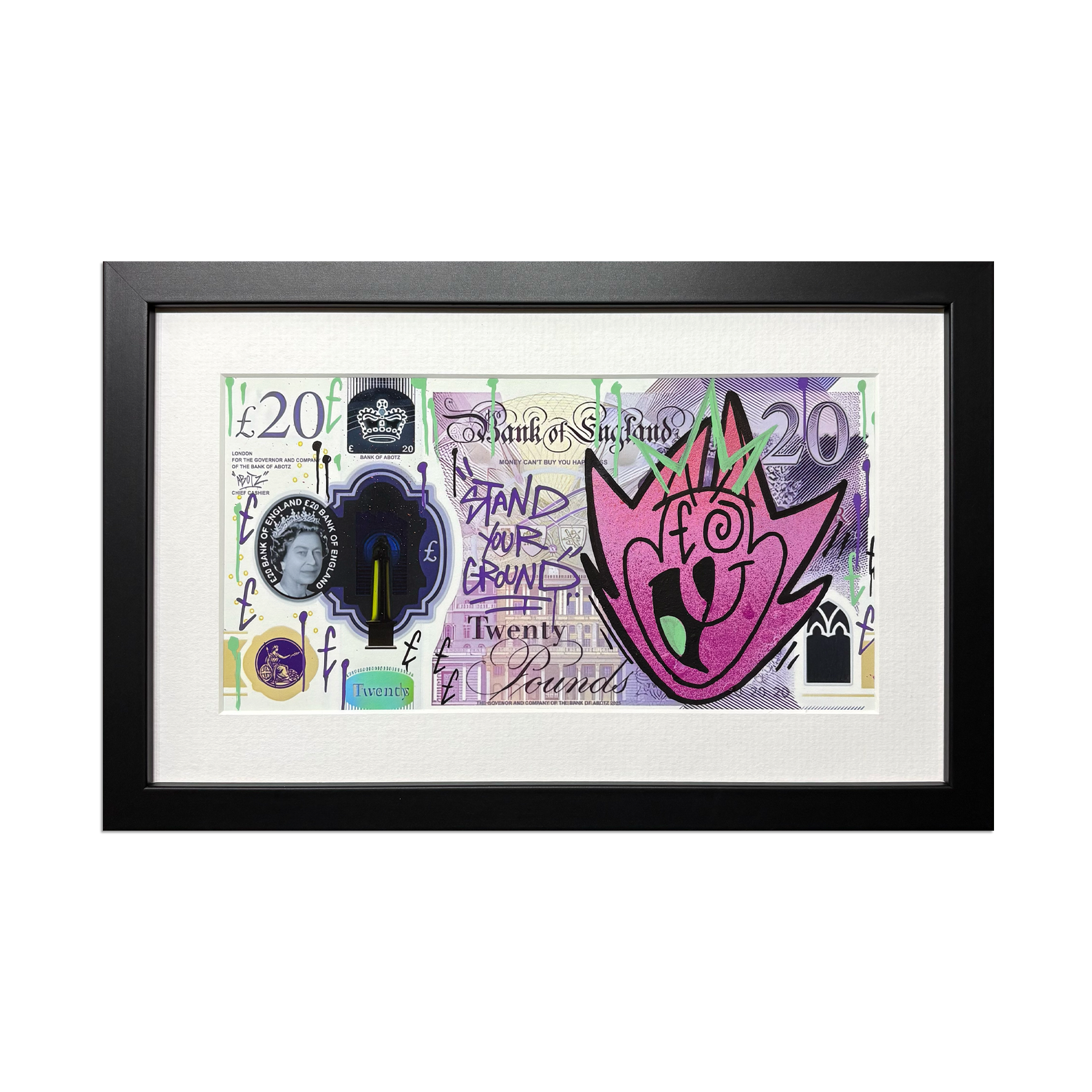 Abotz - £20 Lizzie Small - Original Artwork