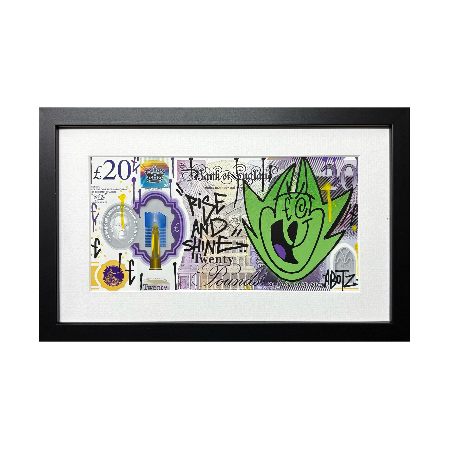 Abotz - £20 Charles Small - Original Artwork