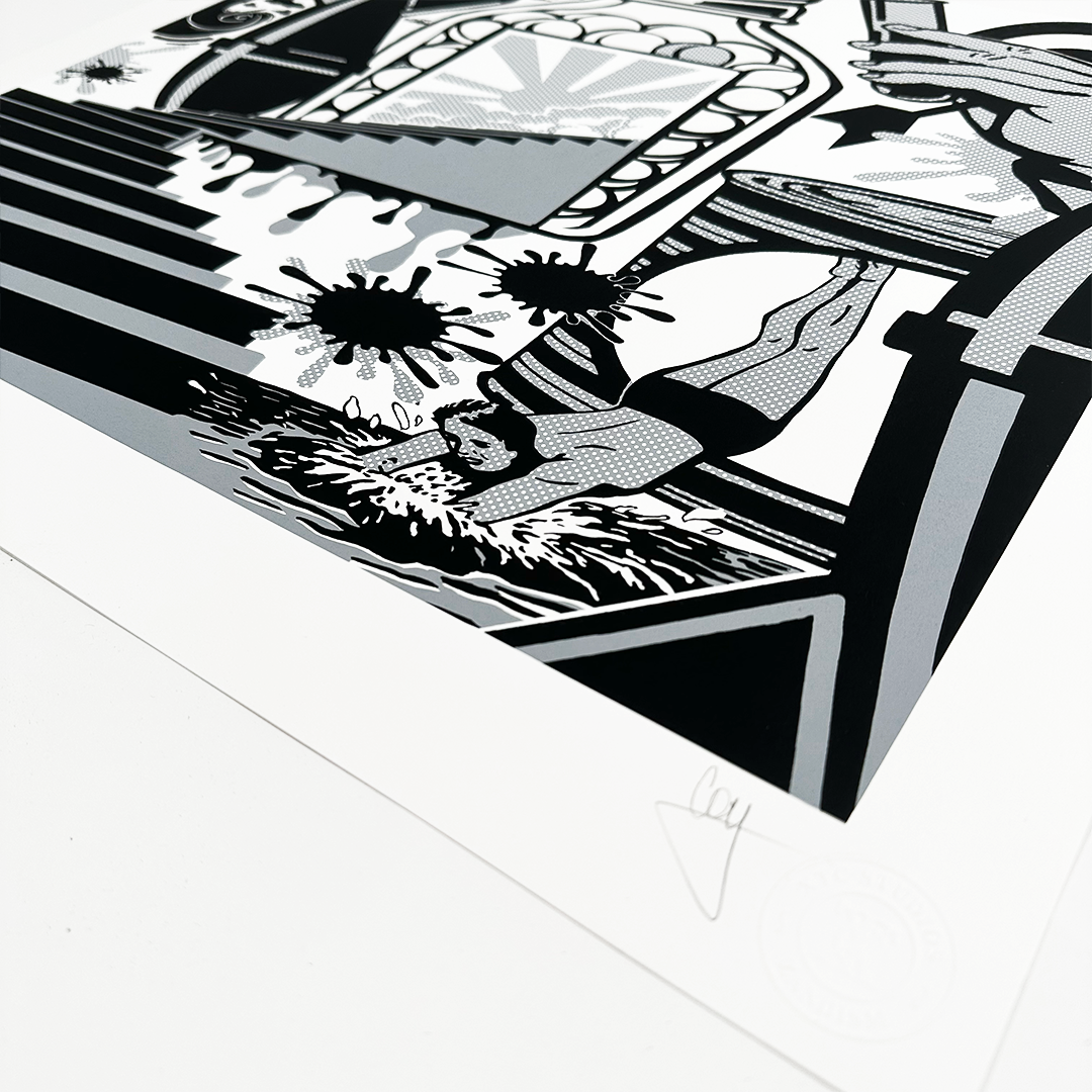 Xander Coy - Doors of Perception - Limited Edition Screenprint