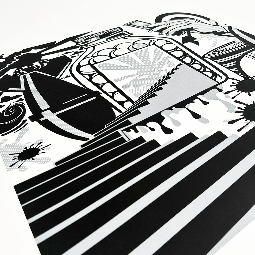 Xander Coy - Doors of Perception - Limited Edition Screenprint