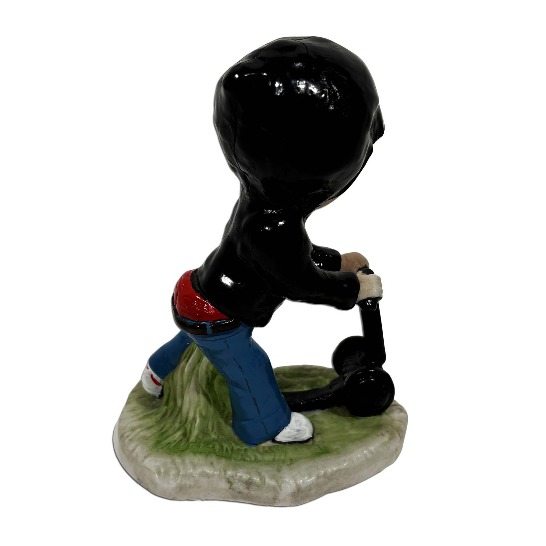 Handmade ceramic and polymer clay sculpture by Haus of Lucy