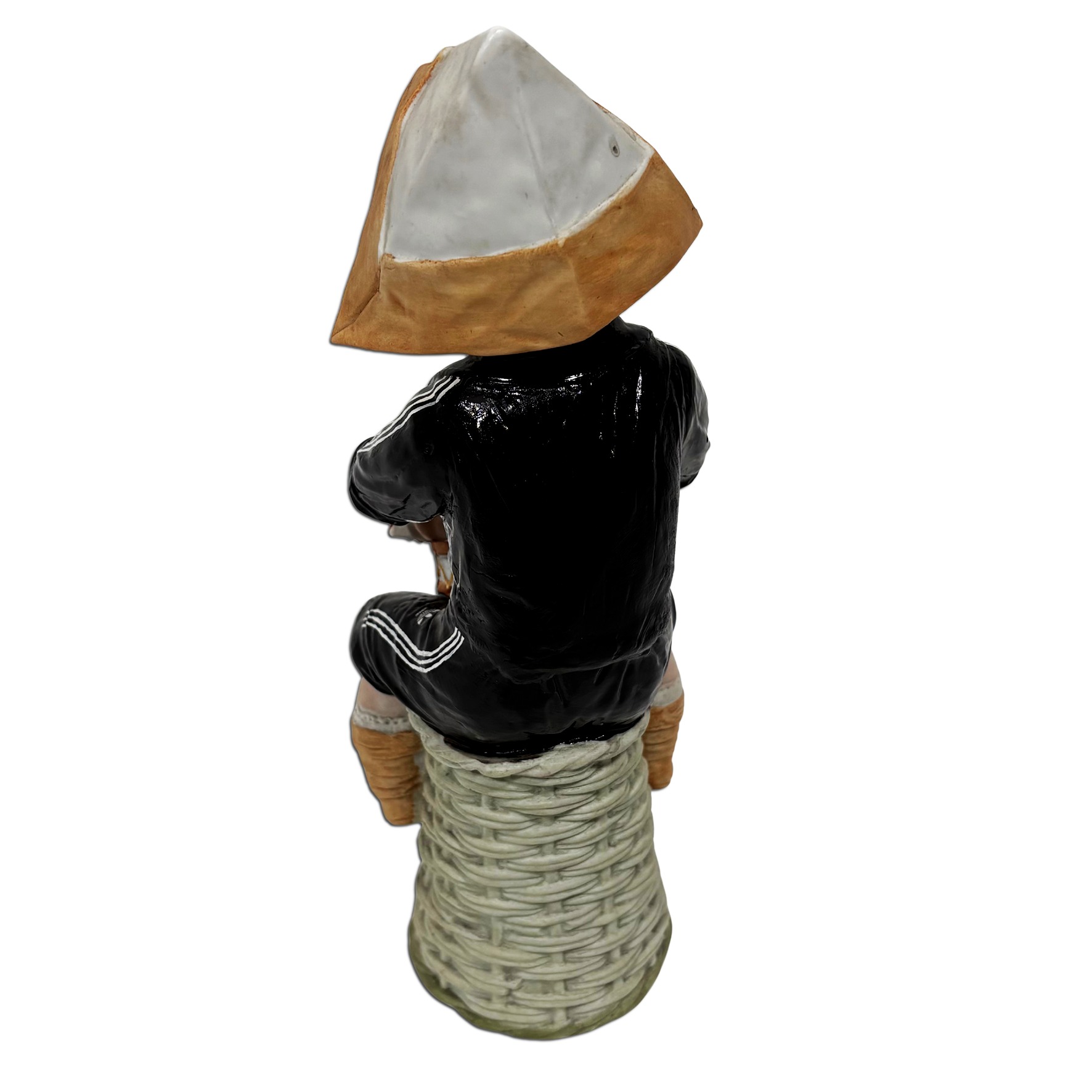 Original bricolage artwork by Haus of Lucy transforming nostalgic ornament.