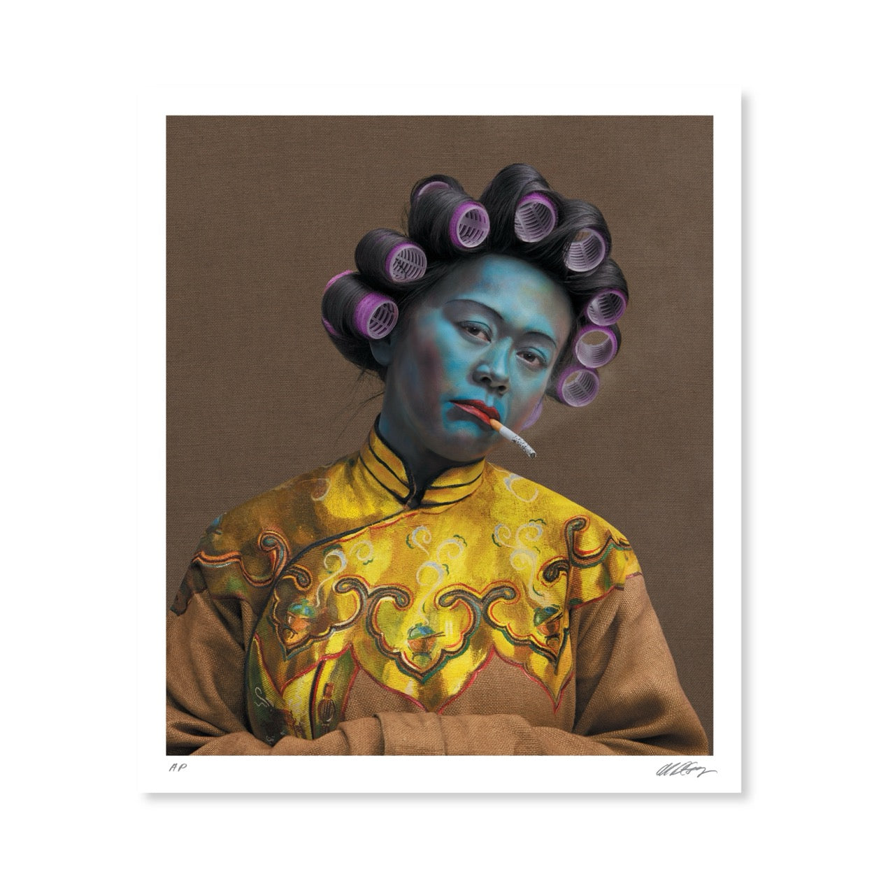 Mark Denton - Chinese Girl From Croydon ‘Big Rollers’ - Gicleé Print