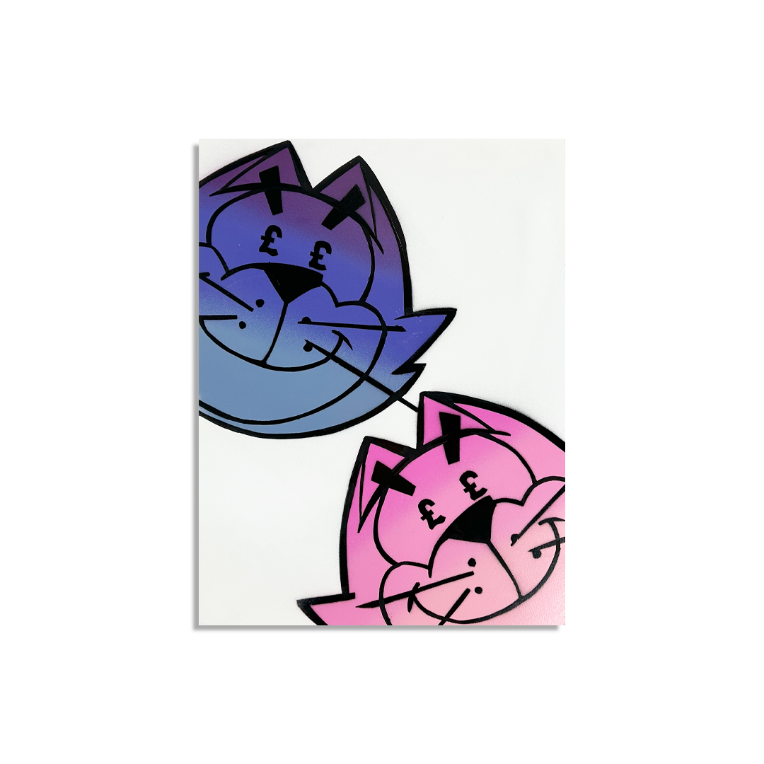 Abotz - The Generals (Pink & Purple) - Original Artwork