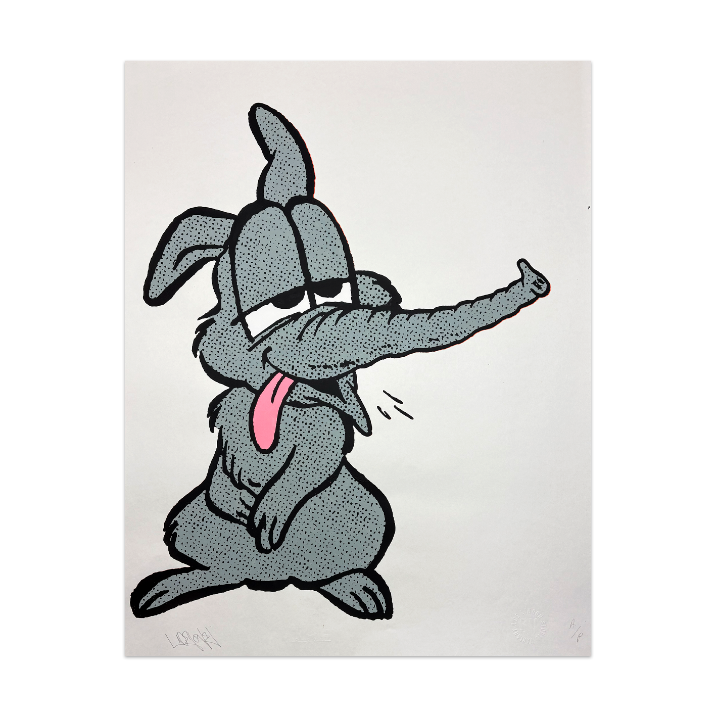 A.CE - Elephant Bunny - Screen Print