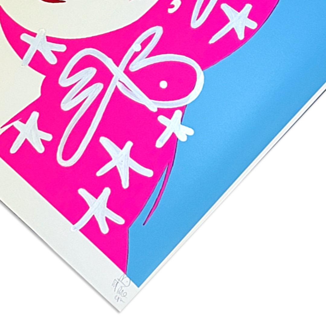 Pure Evil - Amy Winehouse, Purest of Pure Pink - Original Artwork