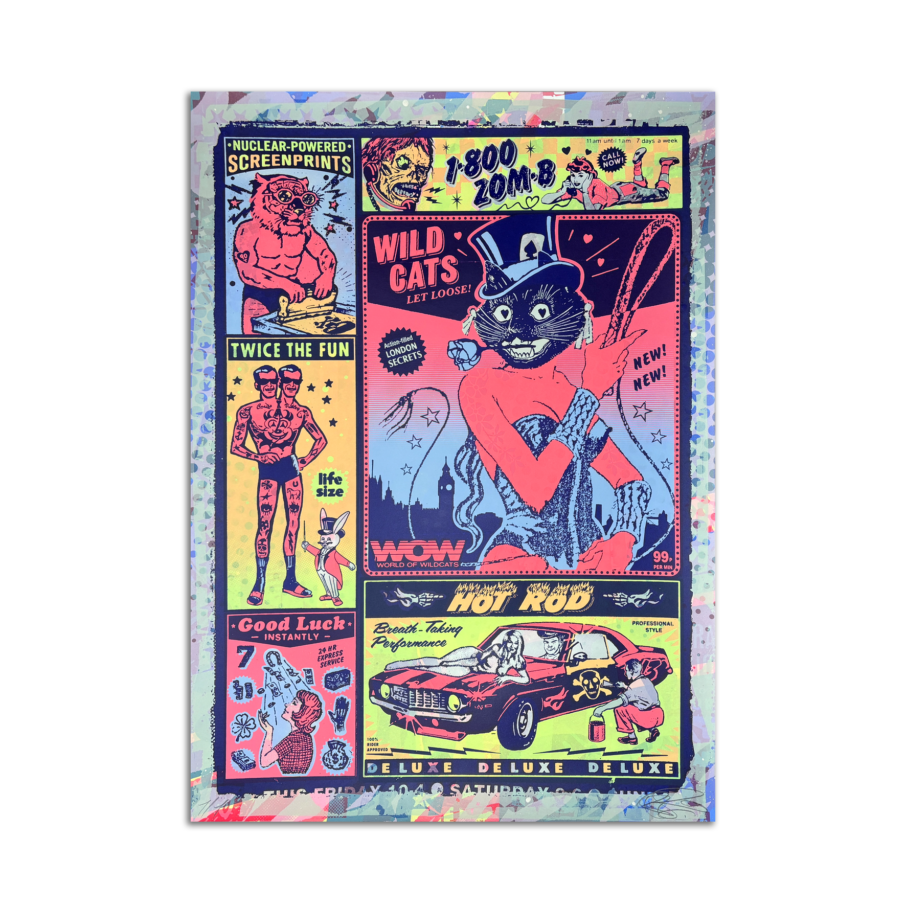 Ben Rider – Fake Ads 1/1 – Screenprint