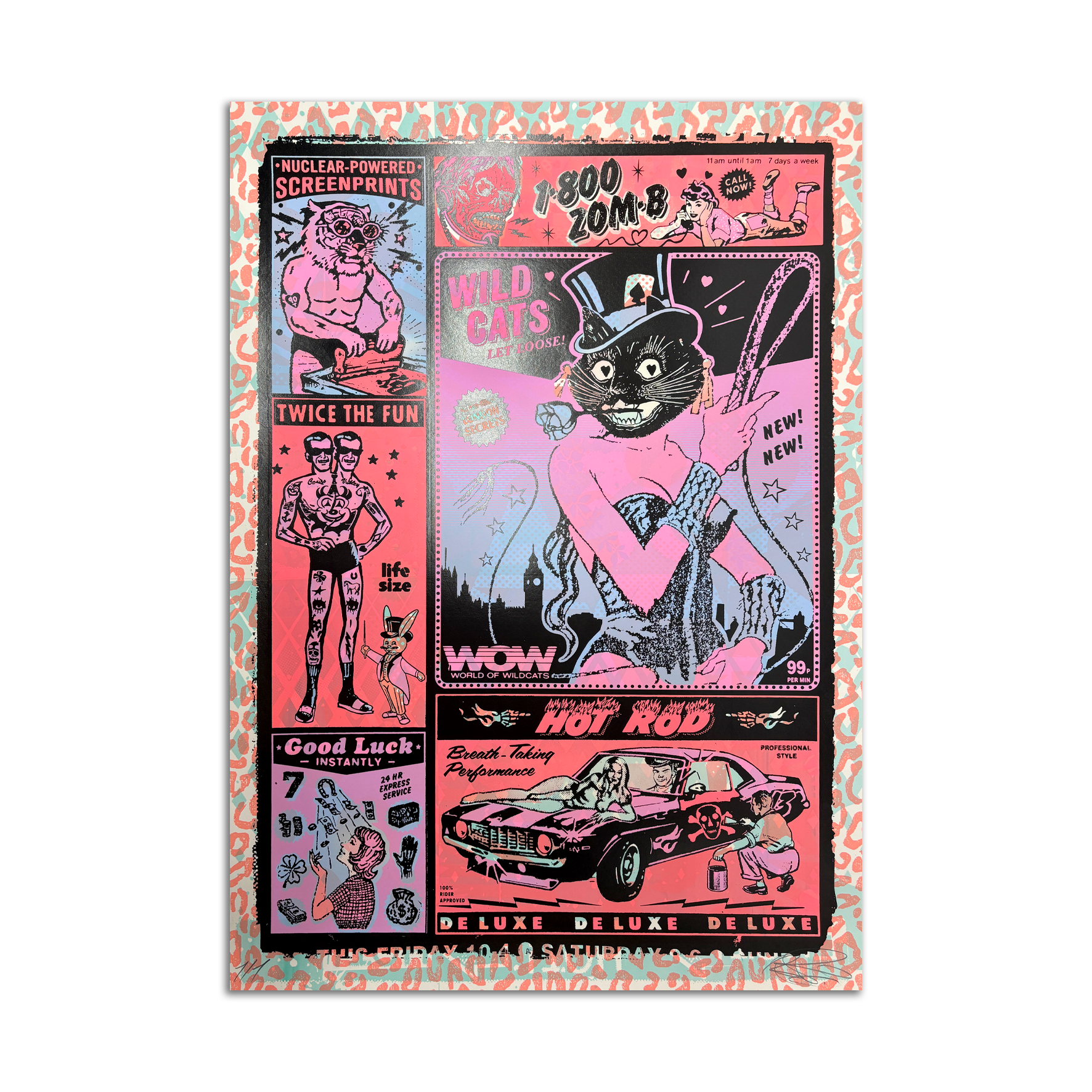 Ben Rider – Fake Ads 1/1 – Screenprint
