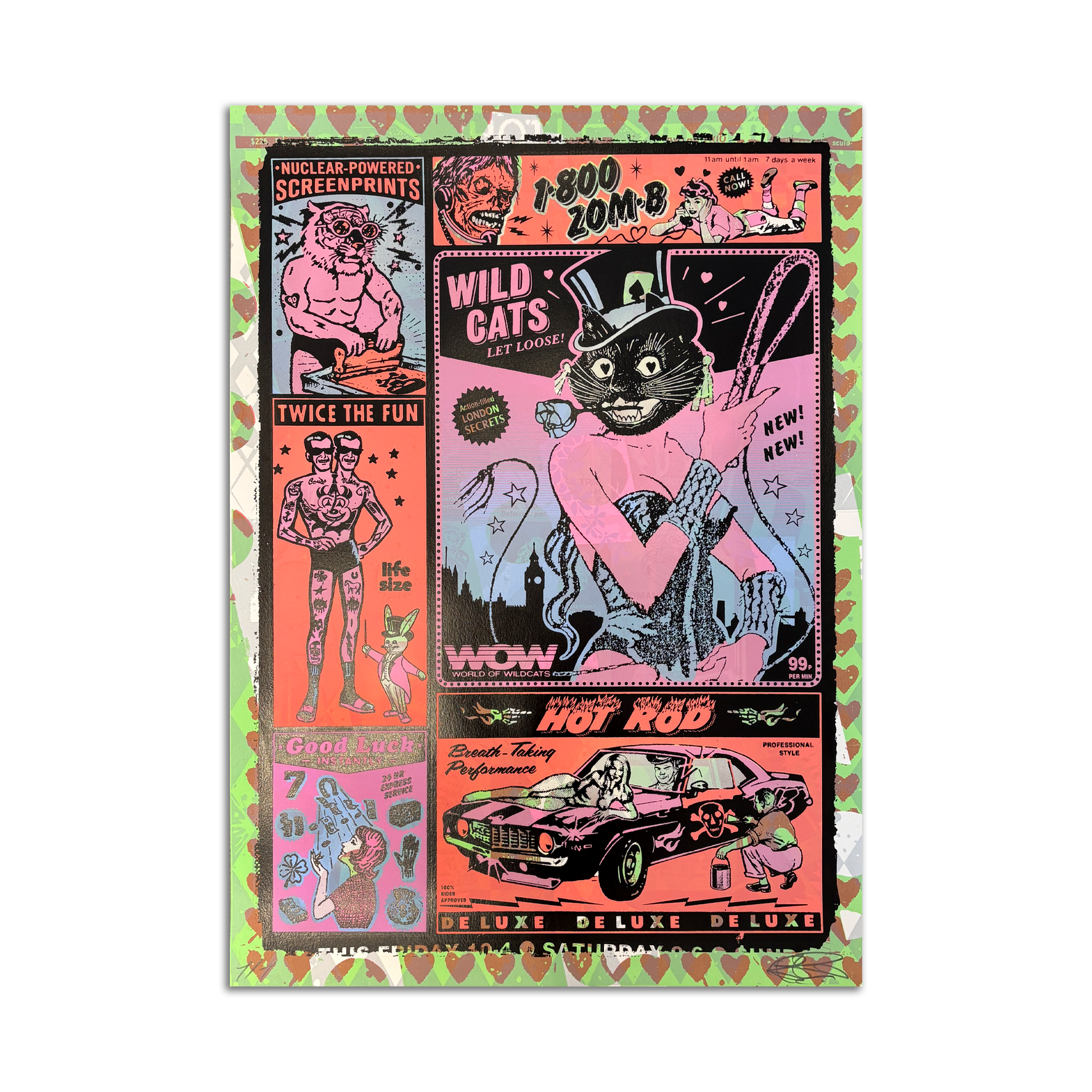 Ben Rider – Fake Ads 1/1 – Screenprint