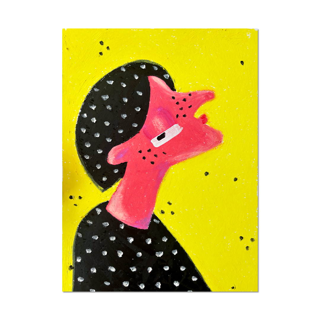 Detail of Claudia artwork by Brofoz, Camden Open Air Gallery