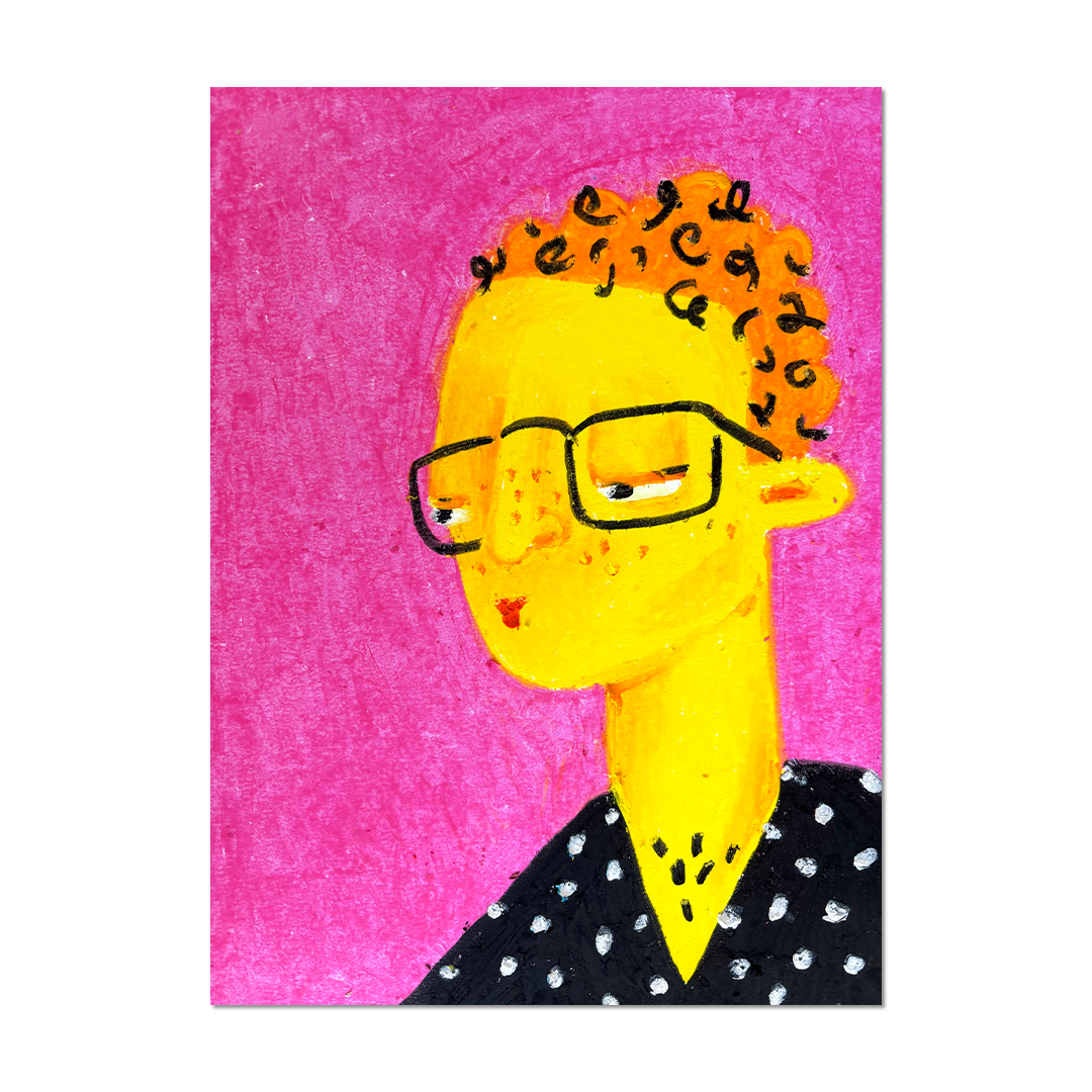 Detail of Eugene artwork by Brofoz, Camden Open Air Gallery