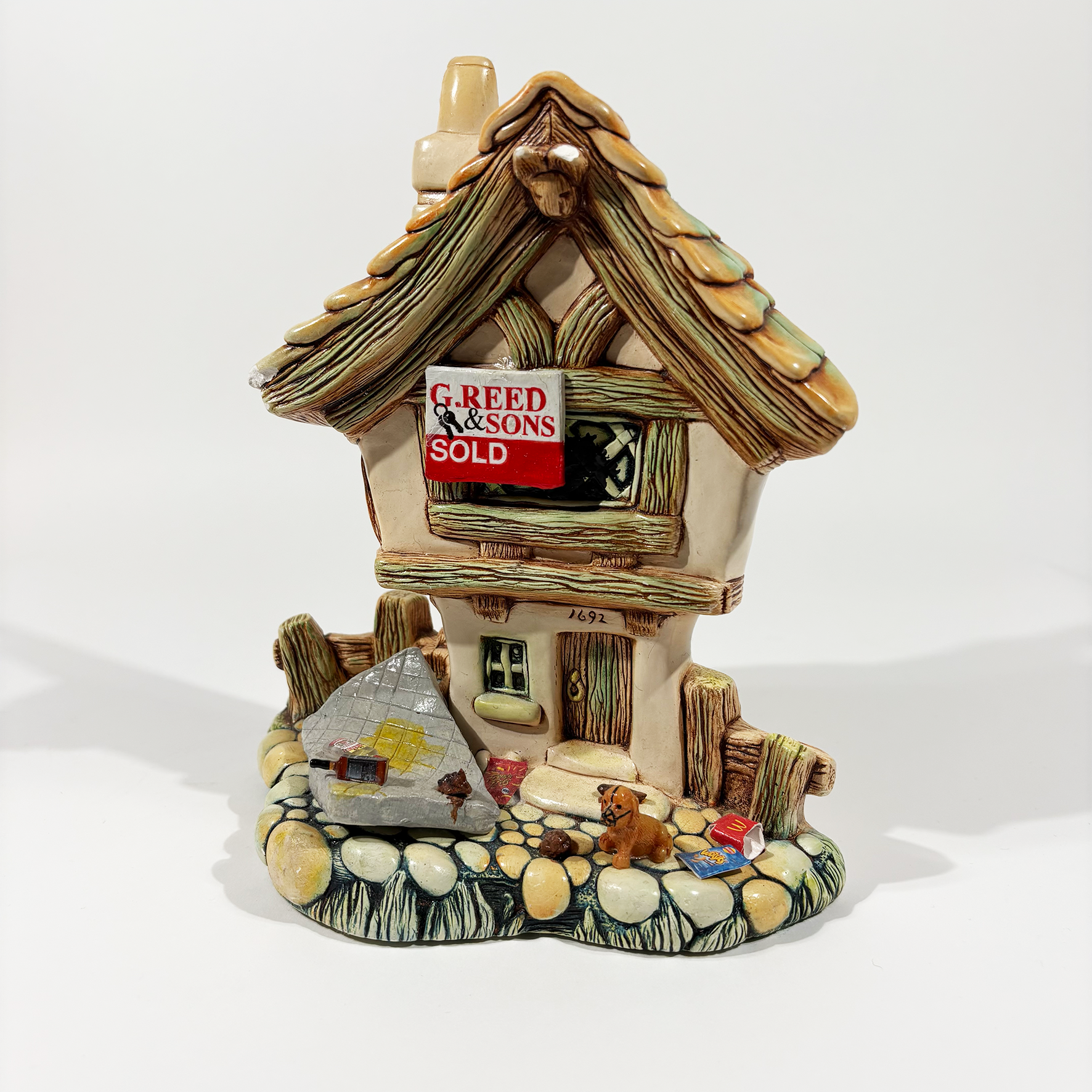 Haus Of Lucy - Tumbledown Cottage - Original Artwork