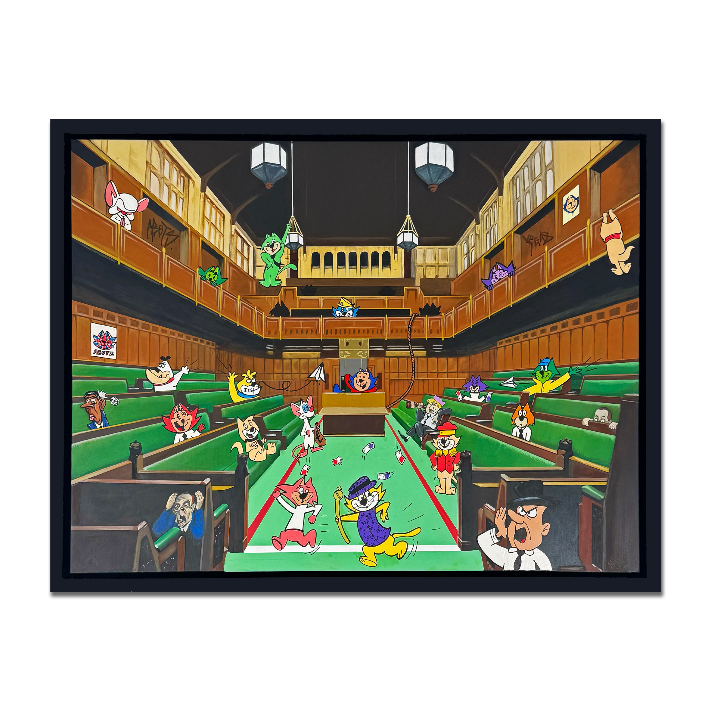 Abotz x Vegas - The House Of Common-ers - Original Artwork