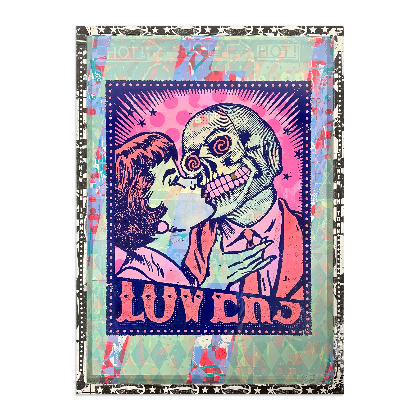 Ben Rider – New In Town – Limited Edition Screenprint